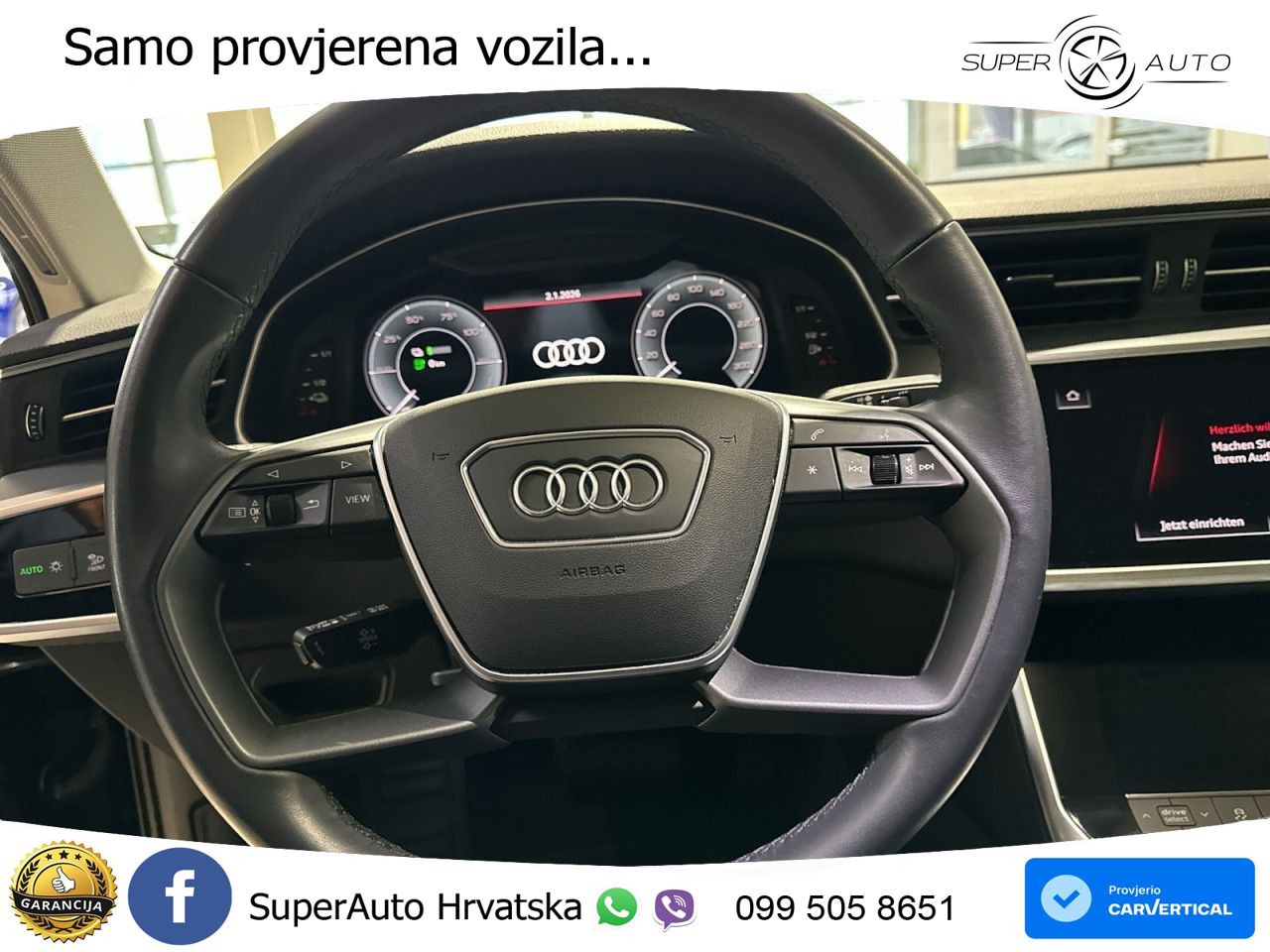 Audi A6 50 TFSIe (299 KS) quattro ultra S tronic MATRIX+GR SJED+KAM