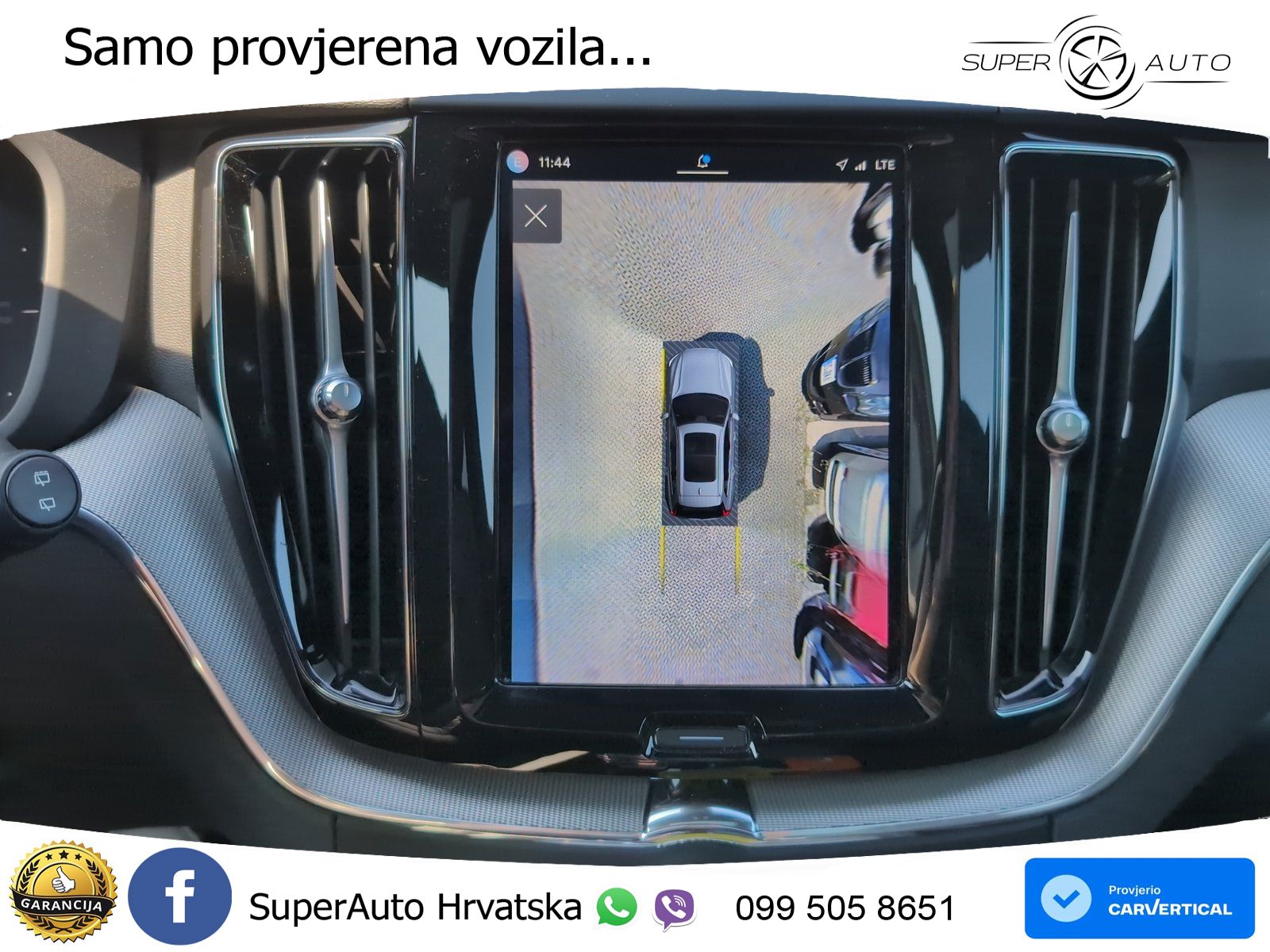 Volvo XC60 T6 AWD Geartronic ACC+GR SJED+360+PANO