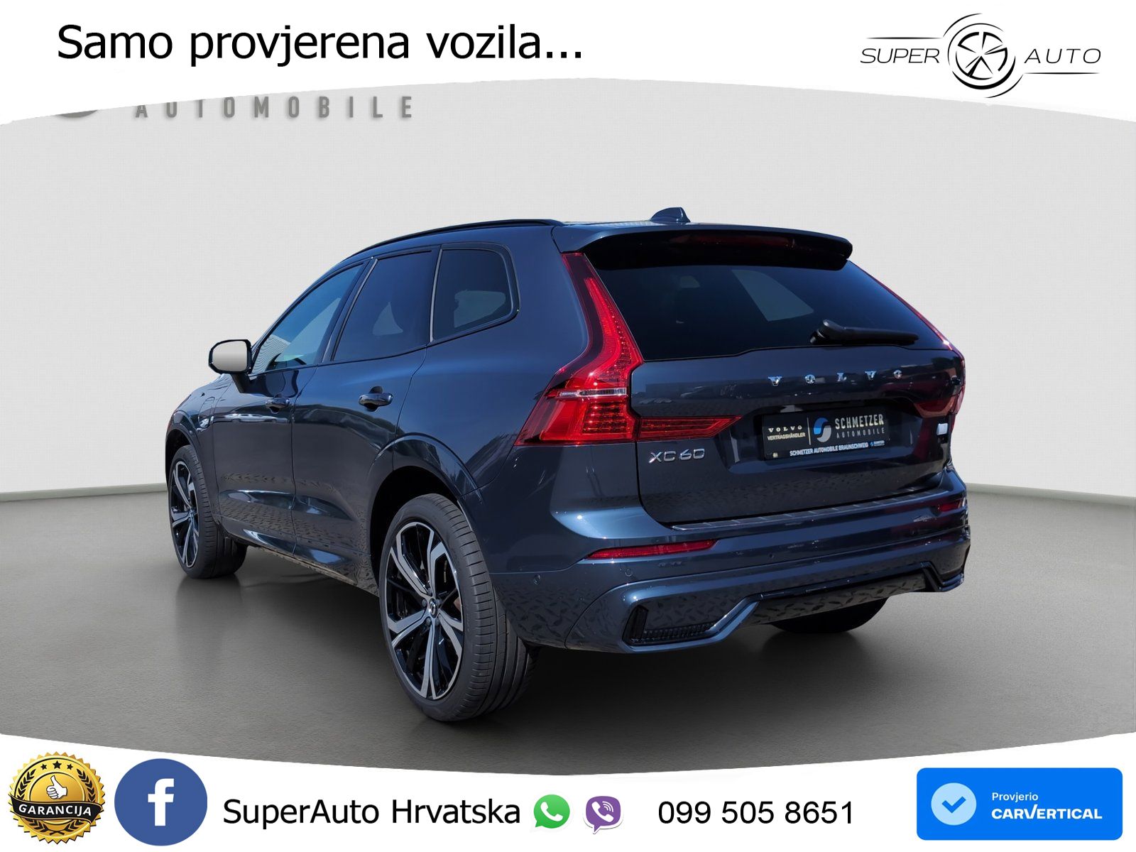 Volvo XC60 T6 AWD Geartronic ACC+GR SJED+360+PANO