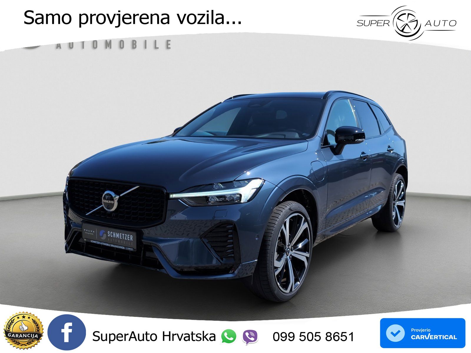 Volvo XC60 T6 AWD Geartronic ACC+GR SJED+360+PANO