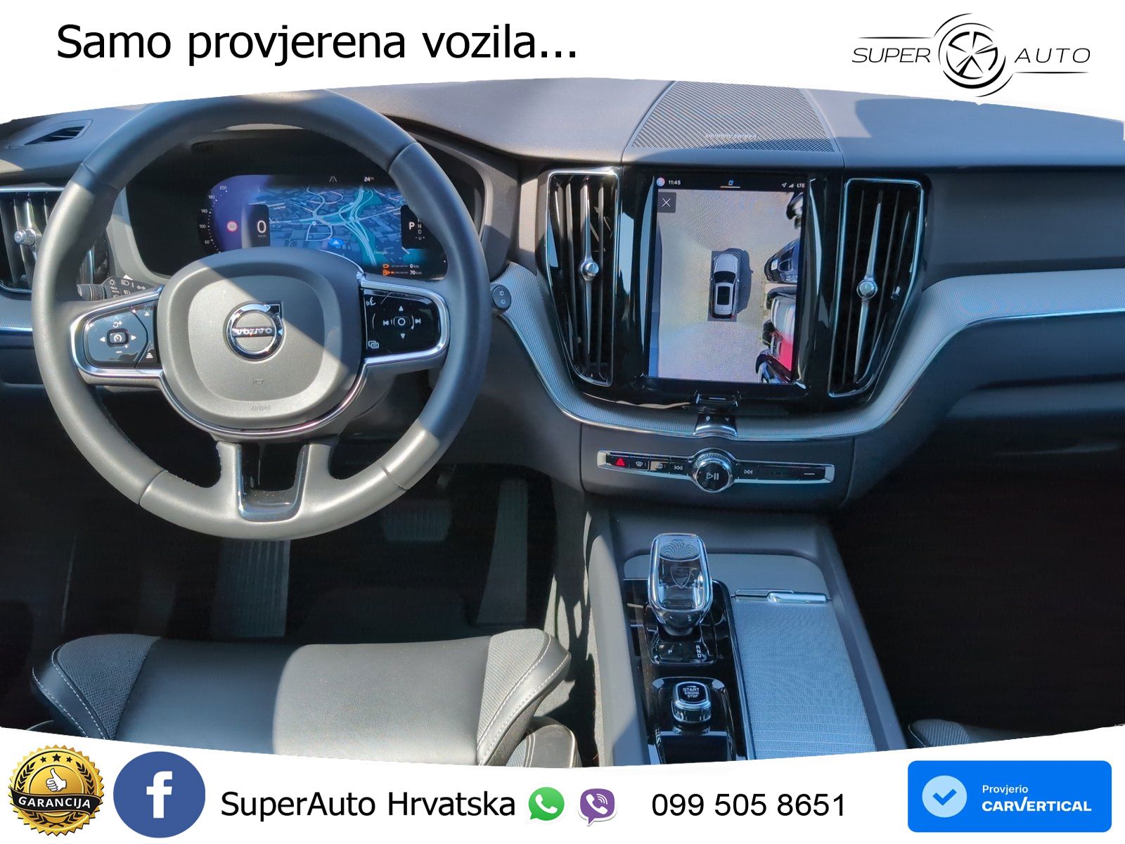 Volvo XC60 T6 AWD Geartronic ACC+GR SJED+360+PANO