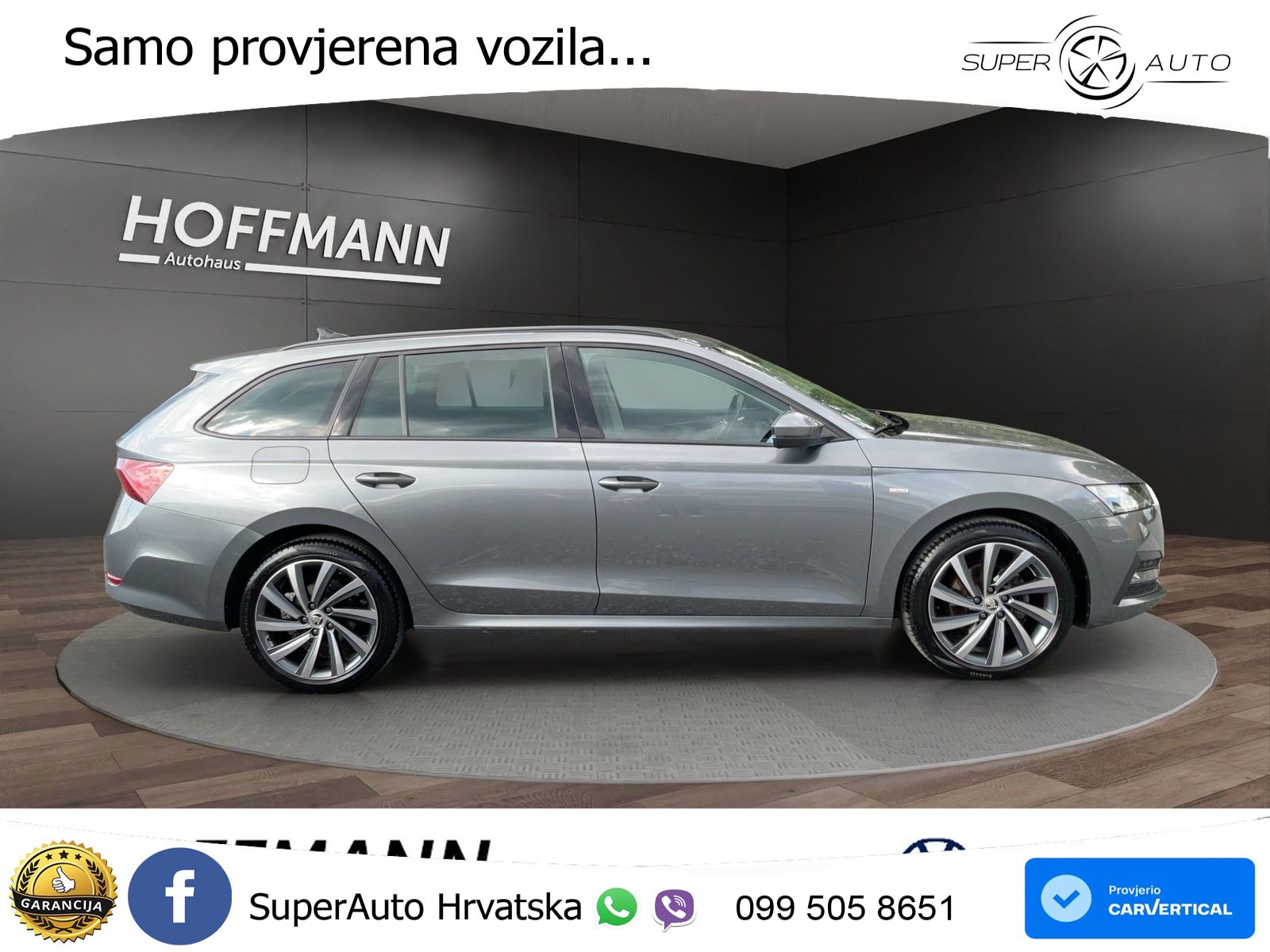 Škoda Octavia Combi 2.0 TDI (150 KS) DSG LED+GR SJED+ACC