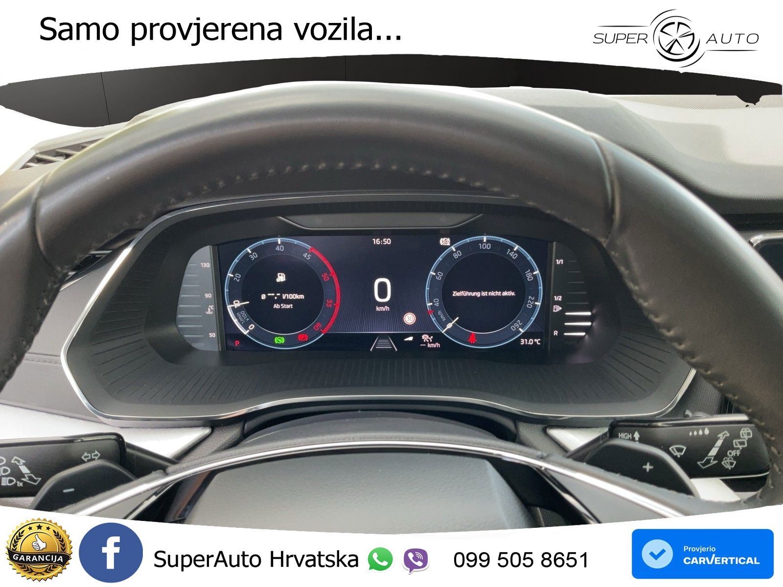 Škoda Octavia Combi 2.0 TDI (150 KS) DSG LED+GR SJED+ACC