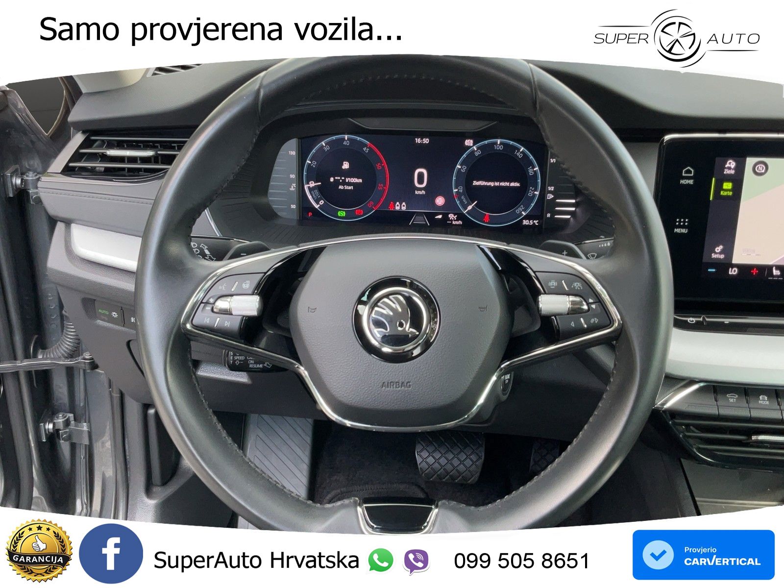 Škoda Octavia Combi 2.0 TDI (150 KS) DSG LED+GR SJED+ACC
