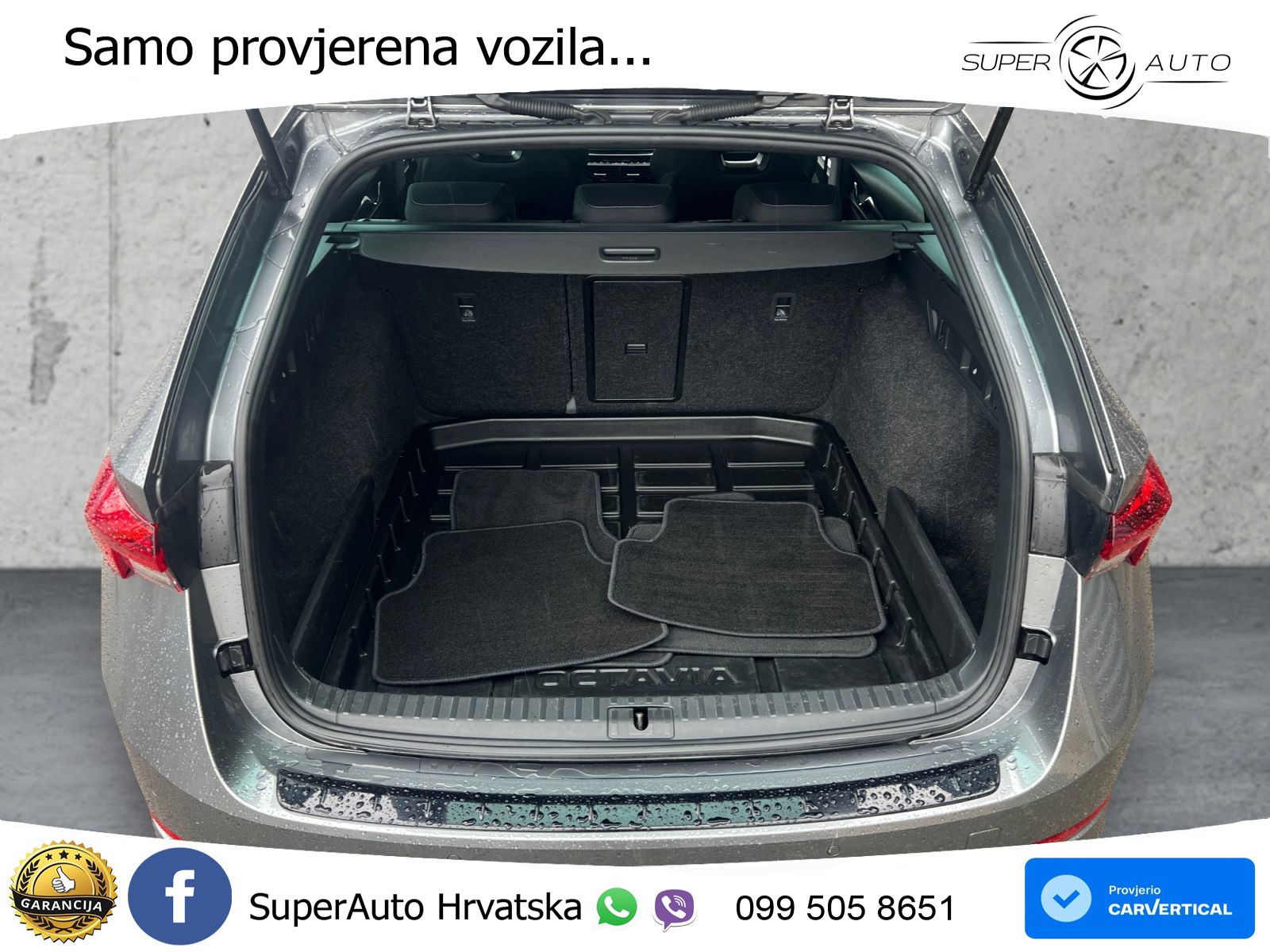 Škoda Octavia Combi 2.0 TDI (150 KS) DSG SportLine LED+GR SJED+ACC