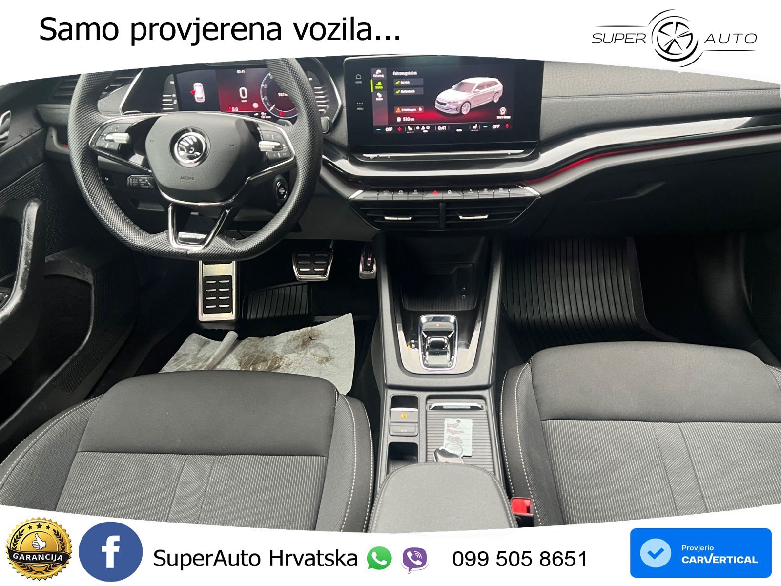 Škoda Octavia Combi 2.0 TDI (150 KS) DSG SportLine LED+GR SJED+ACC
