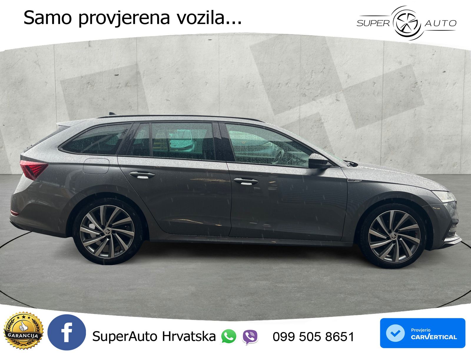 Škoda Octavia Combi 2.0 TDI (150 KS) DSG SportLine LED+GR SJED+ACC