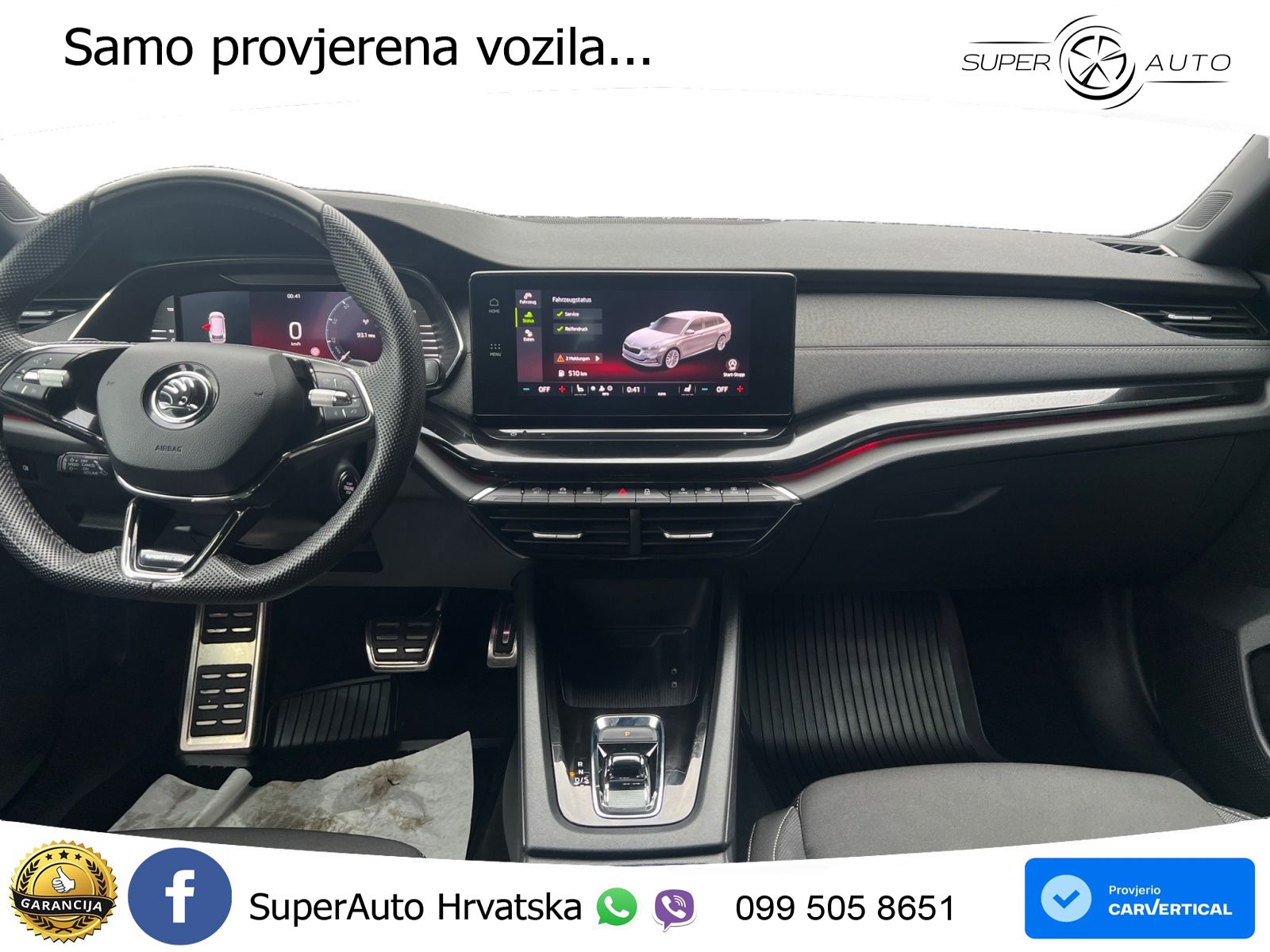Škoda Octavia Combi 2.0 TDI (150 KS) DSG SportLine LED+GR SJED+ACC
