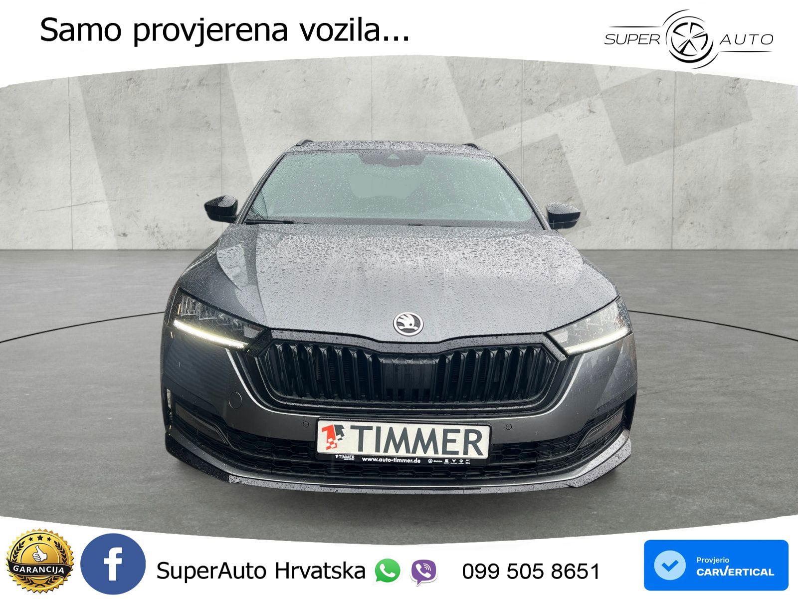 Škoda Octavia Combi 2.0 TDI (150 KS) DSG SportLine LED+GR SJED+ACC