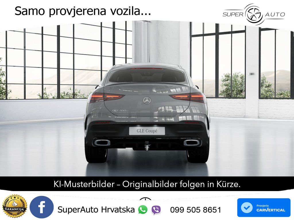 Mercedes GLE Coupe 400e (381 KS) 4MATIC 9G-TRONIC AMG ZRAČNI+ACC+GR SJED+360+PANO