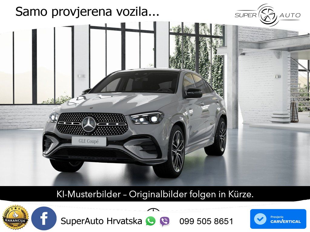 Mercedes GLE Coupe 400e (381 KS) 4MATIC 9G-TRONIC AMG ZRAČNI+ACC+GR SJED+360+PANO