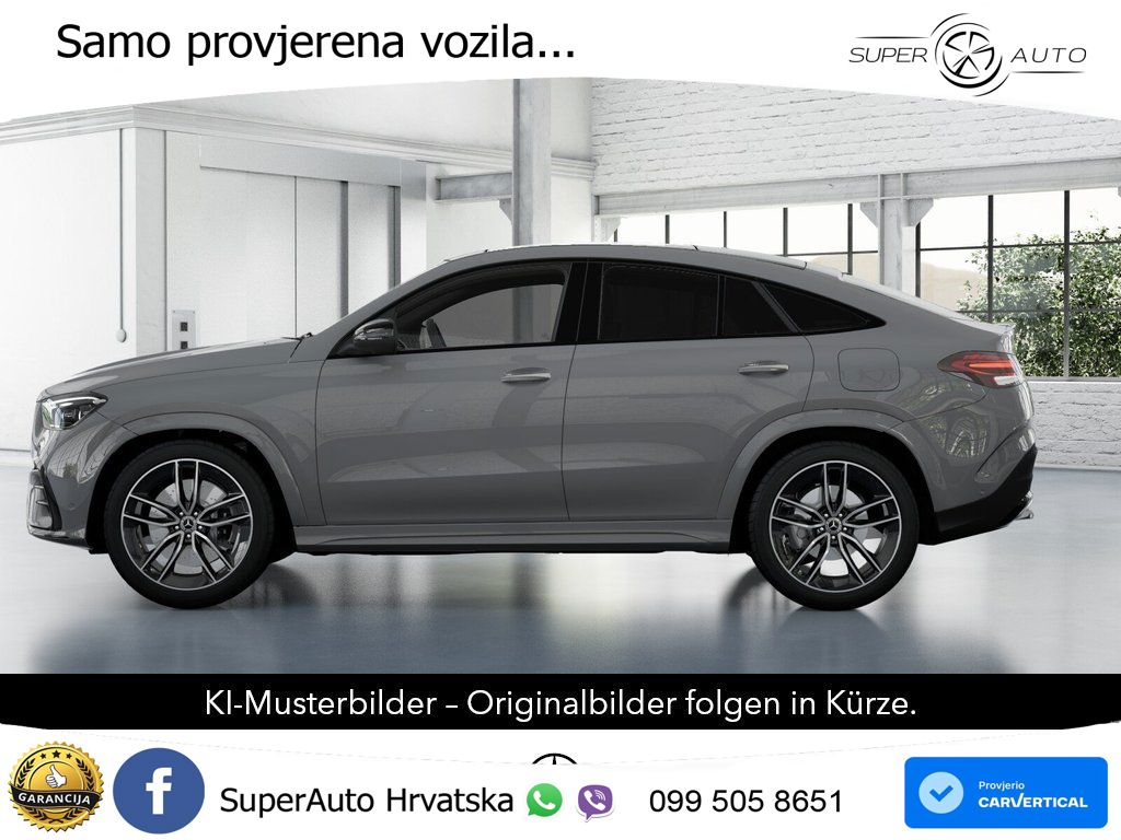 Mercedes GLE Coupe 400e (381 KS) 4MATIC 9G-TRONIC AMG ZRAČNI+ACC+GR SJED+360+PANO