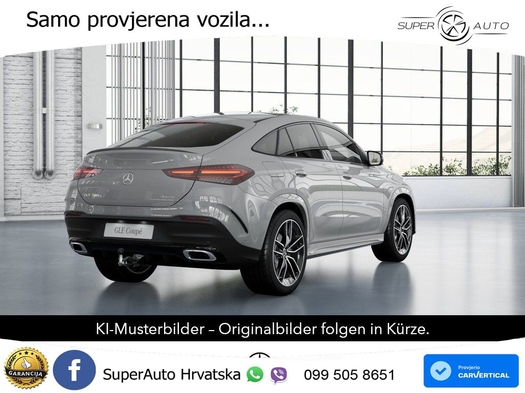 Mercedes GLE Coupe 400e (381 KS) 4MATIC 9G-TRONIC AMG ZRAČNI+ACC+GR SJED+360+PANO