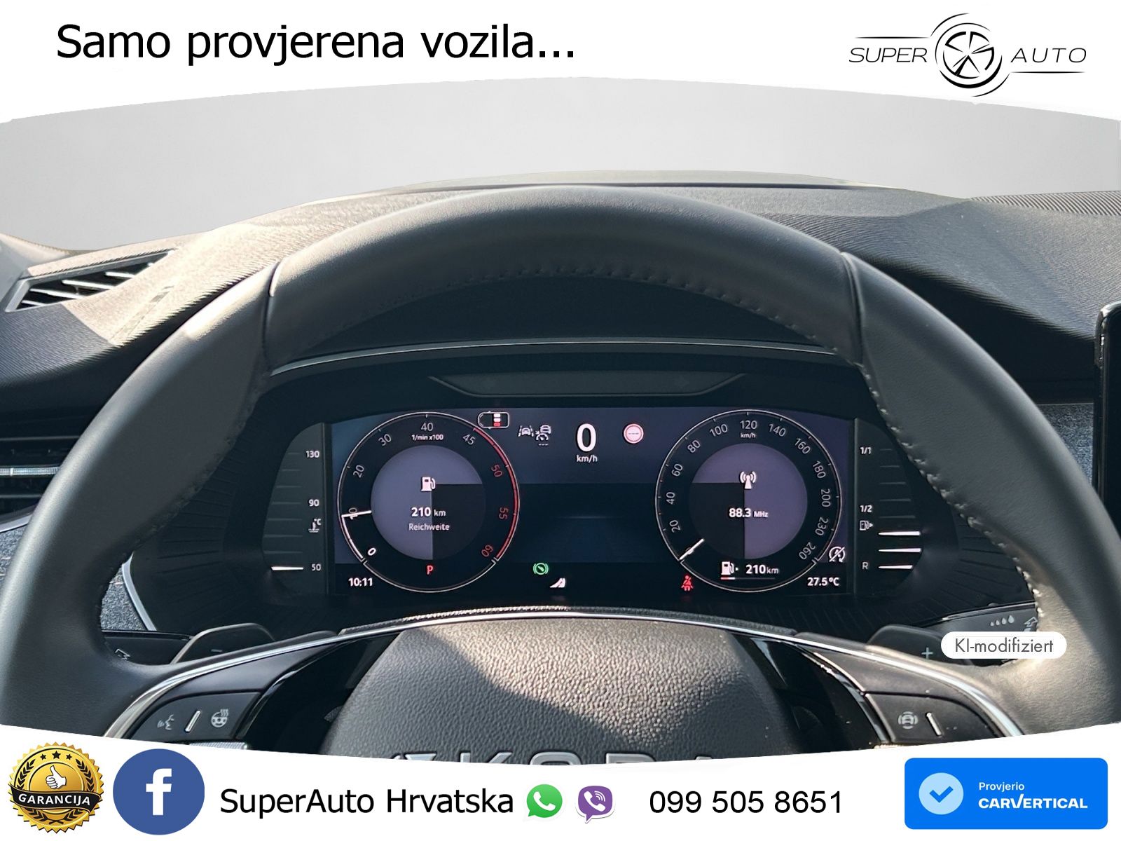 Škoda Octavia Combi 2.0 TDI (150 KS) DSG LED+GR SJED+ACC