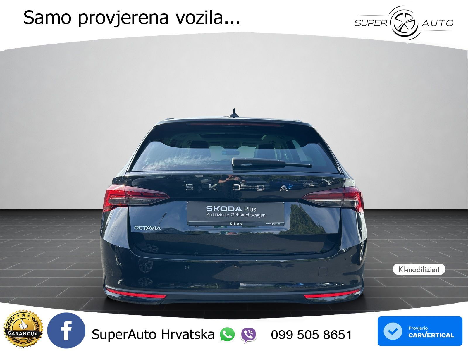 Škoda Octavia Combi 2.0 TDI (150 KS) DSG LED+GR SJED+ACC