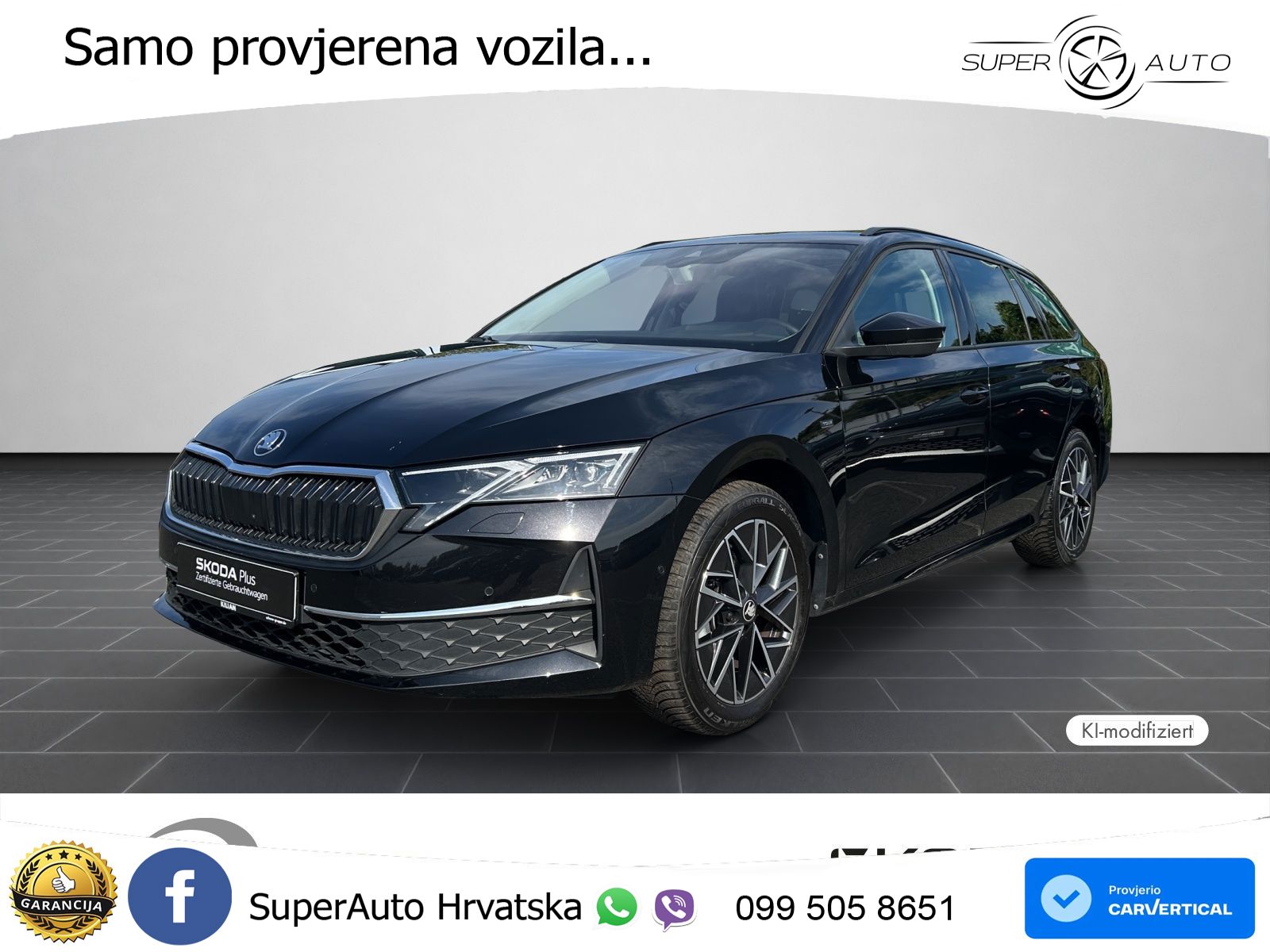 Škoda Octavia Combi 2.0 TDI (150 KS) DSG LED+GR SJED+ACC