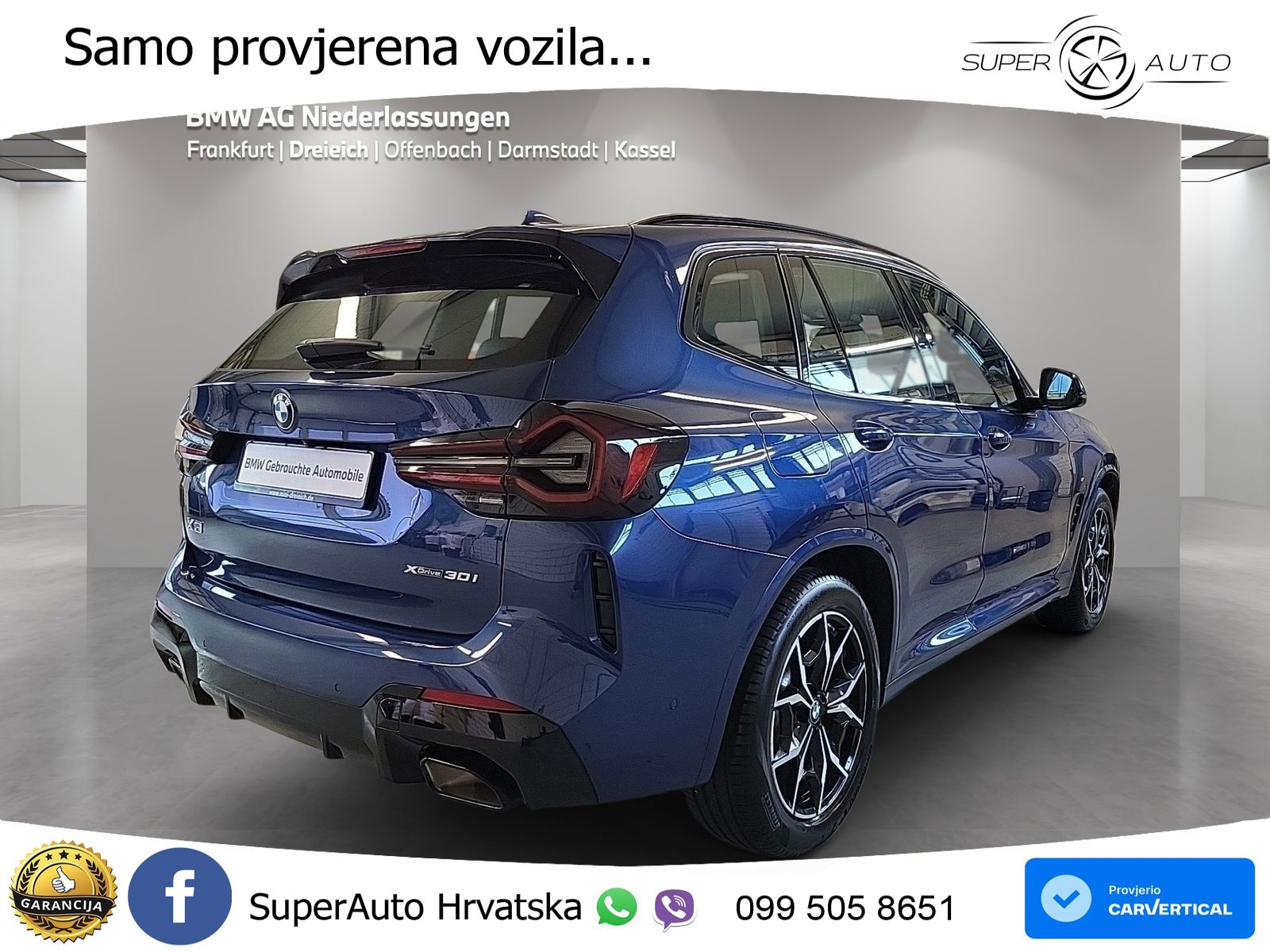 BMW X3 30i xDrive Steptronic M Sport