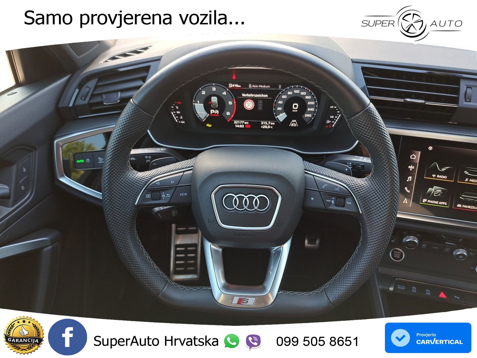 Audi Q3 Sportback 40 TDI (193 KS) quattro S tronic S line