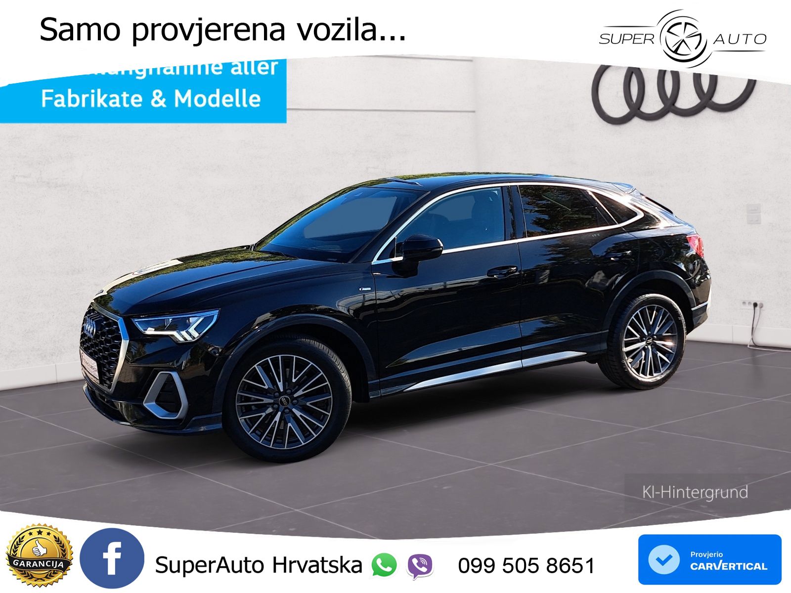 Audi Q3 Sportback 40 TDI (193 KS) quattro S tronic S line