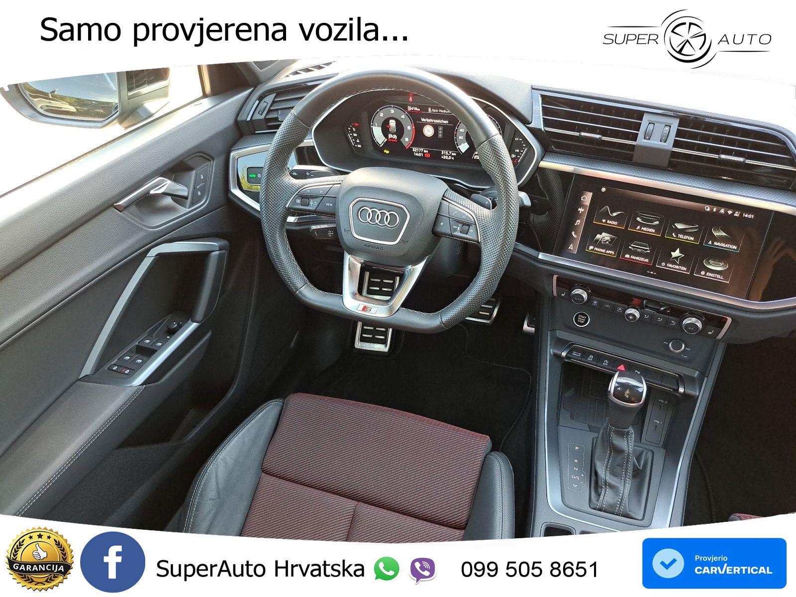 Audi Q3 Sportback 40 TDI (193 KS) quattro S tronic S line