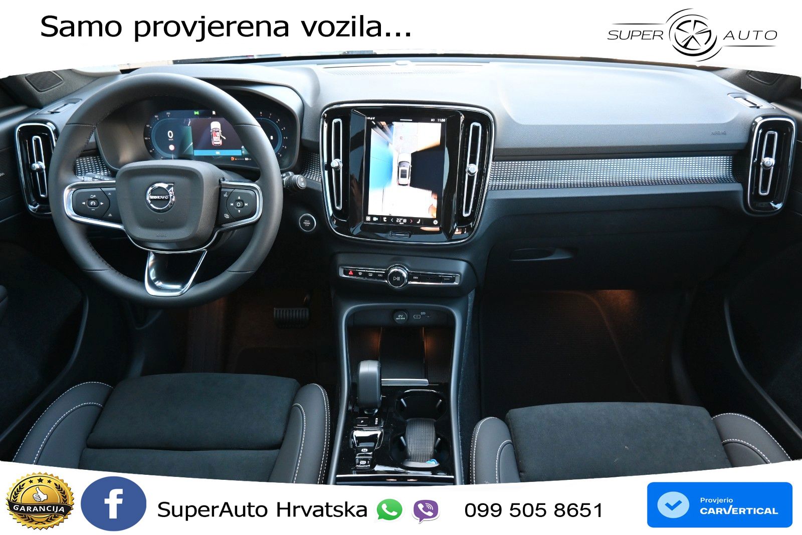 Volvo XC40 2.0 B4 197 KS Automatic ACC+GR SJED+360+PANO