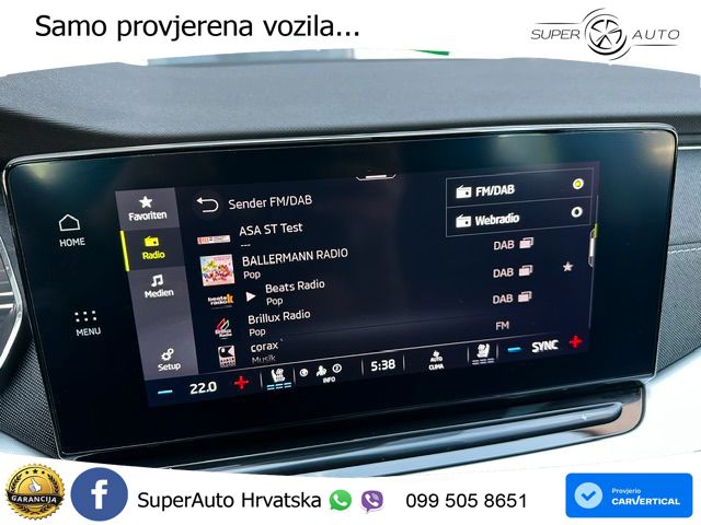 Škoda Octavia Combi 2.0 TSI (190 KS) 4x4 DSG LED+GR SJED+ACC