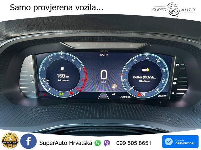 Škoda Octavia Combi 2.0 TSI (190 KS) 4x4 DSG LED+GR SJED+ACC