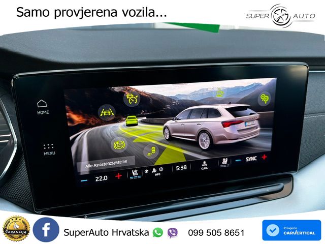 Škoda Octavia Combi 2.0 TSI (190 KS) 4x4 DSG LED+GR SJED+ACC