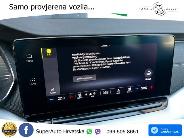 Škoda Octavia Combi 2.0 TSI (190 KS) 4x4 DSG LED+GR SJED+ACC