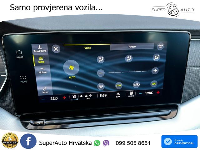 Škoda Octavia Combi 2.0 TSI (190 KS) 4x4 DSG LED+GR SJED+ACC