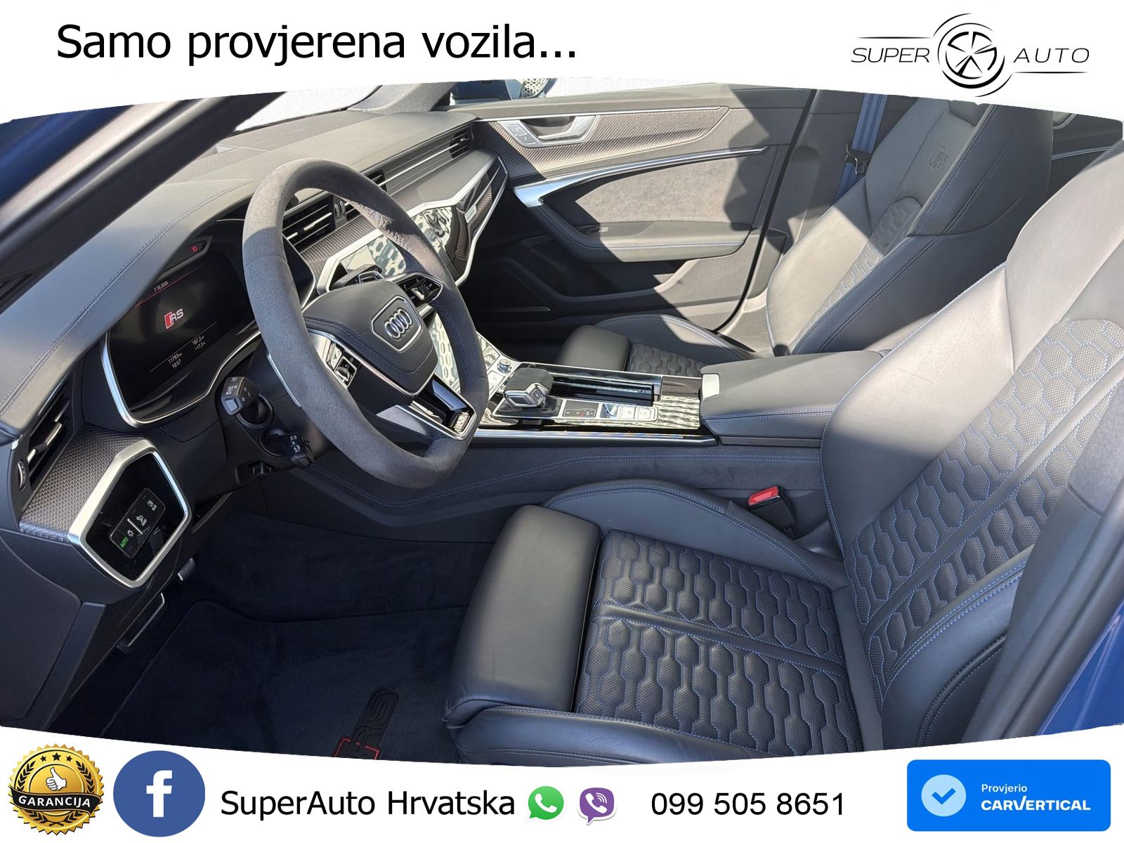 Audi RS6 Avant 4.0 TFSI V8 performance (630 KS)  quattro tiptronic ACC+HEAD+4xGR SJED+360+PANO