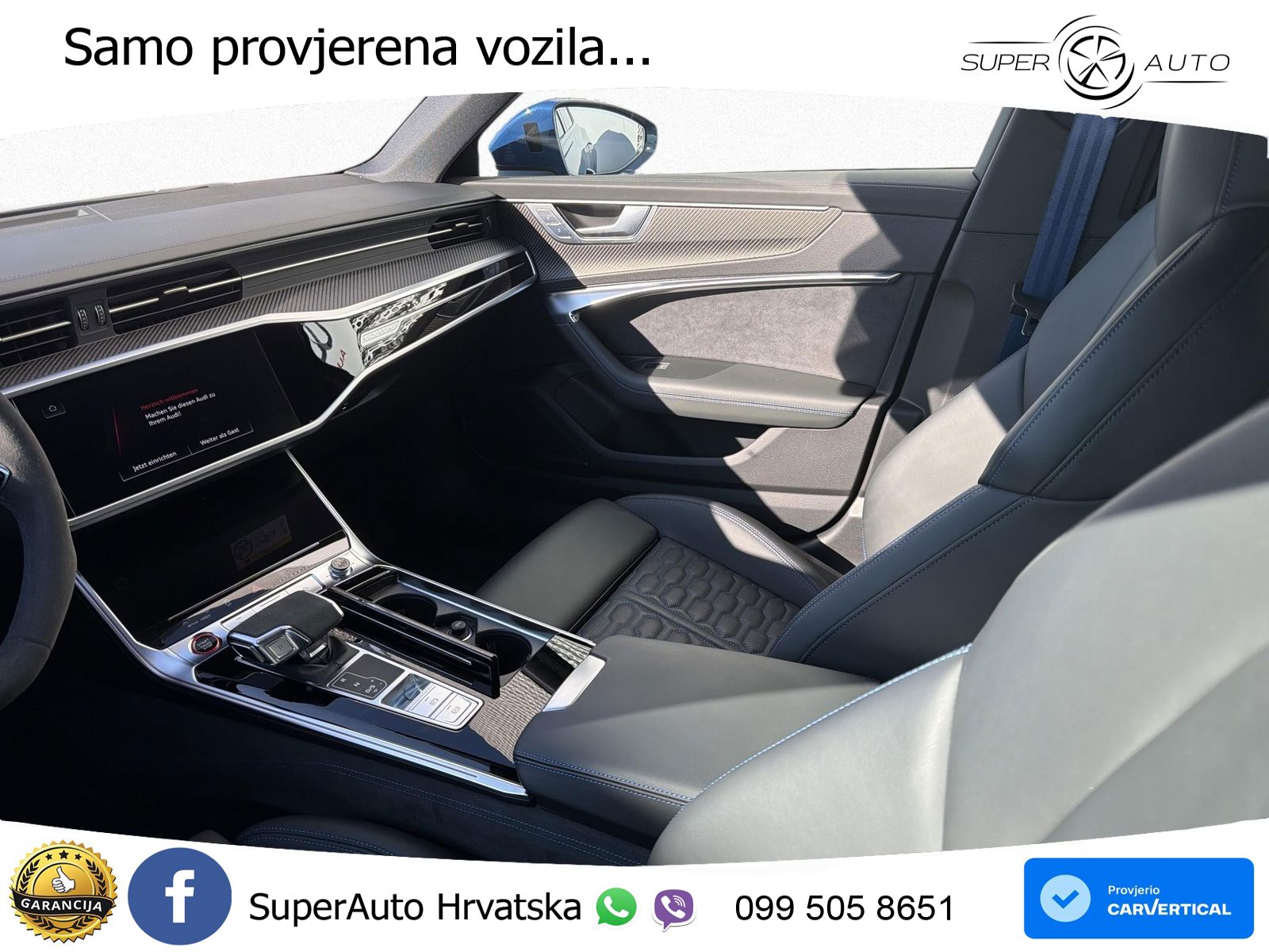 Audi RS6 Avant 4.0 TFSI V8 performance (630 KS)  quattro tiptronic ACC+HEAD+4xGR SJED+360+PANO