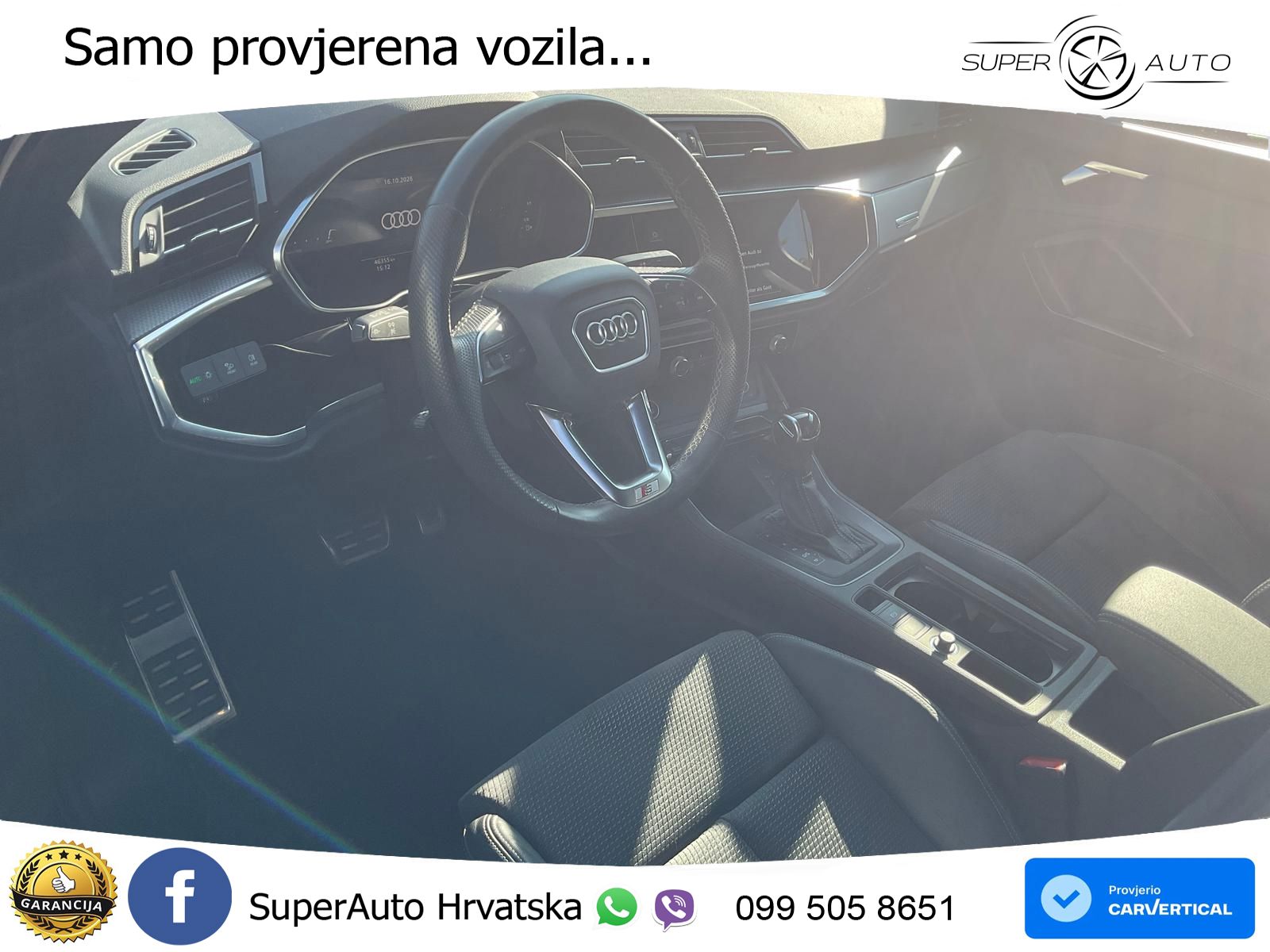Audi Q3 Sportback 35 TFSI (150 KS) S tronic LED+GR SJED+ACC