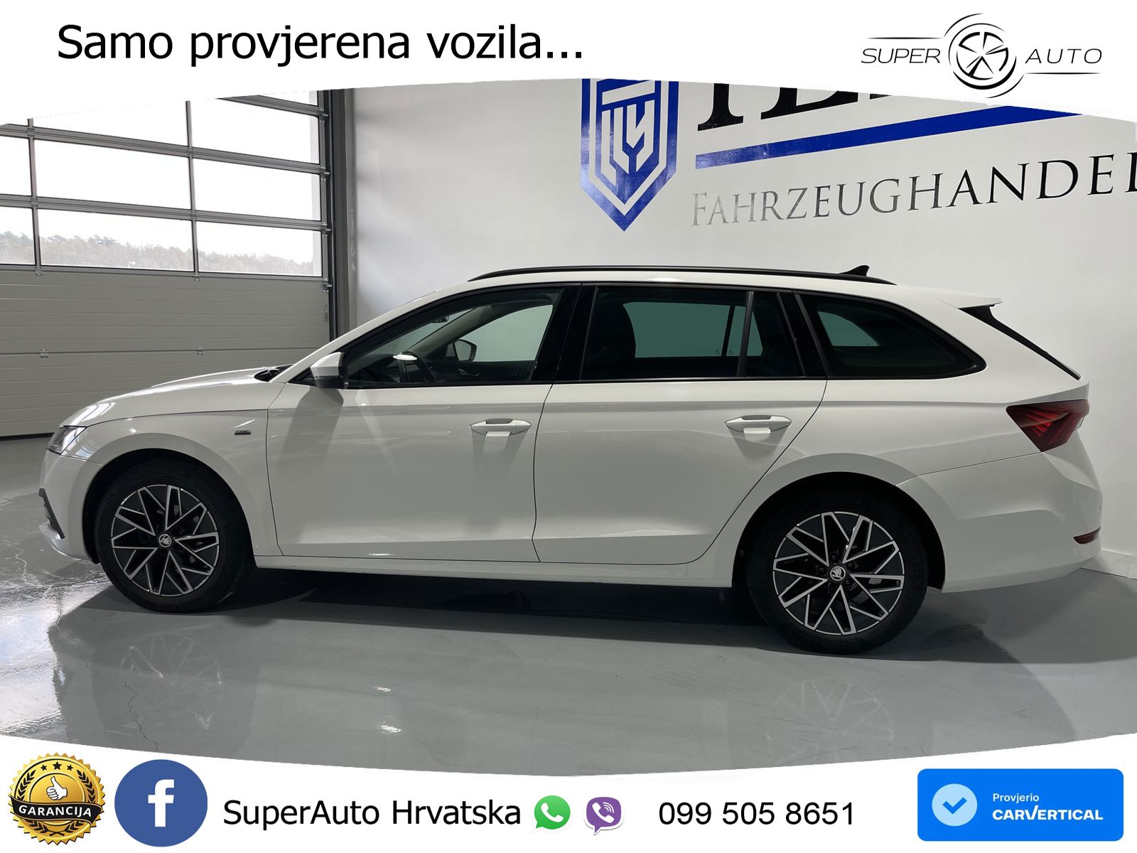 Škoda Octavia Combi 2.0 TDI (150 KS) DSG LED+GR SJED+ACC