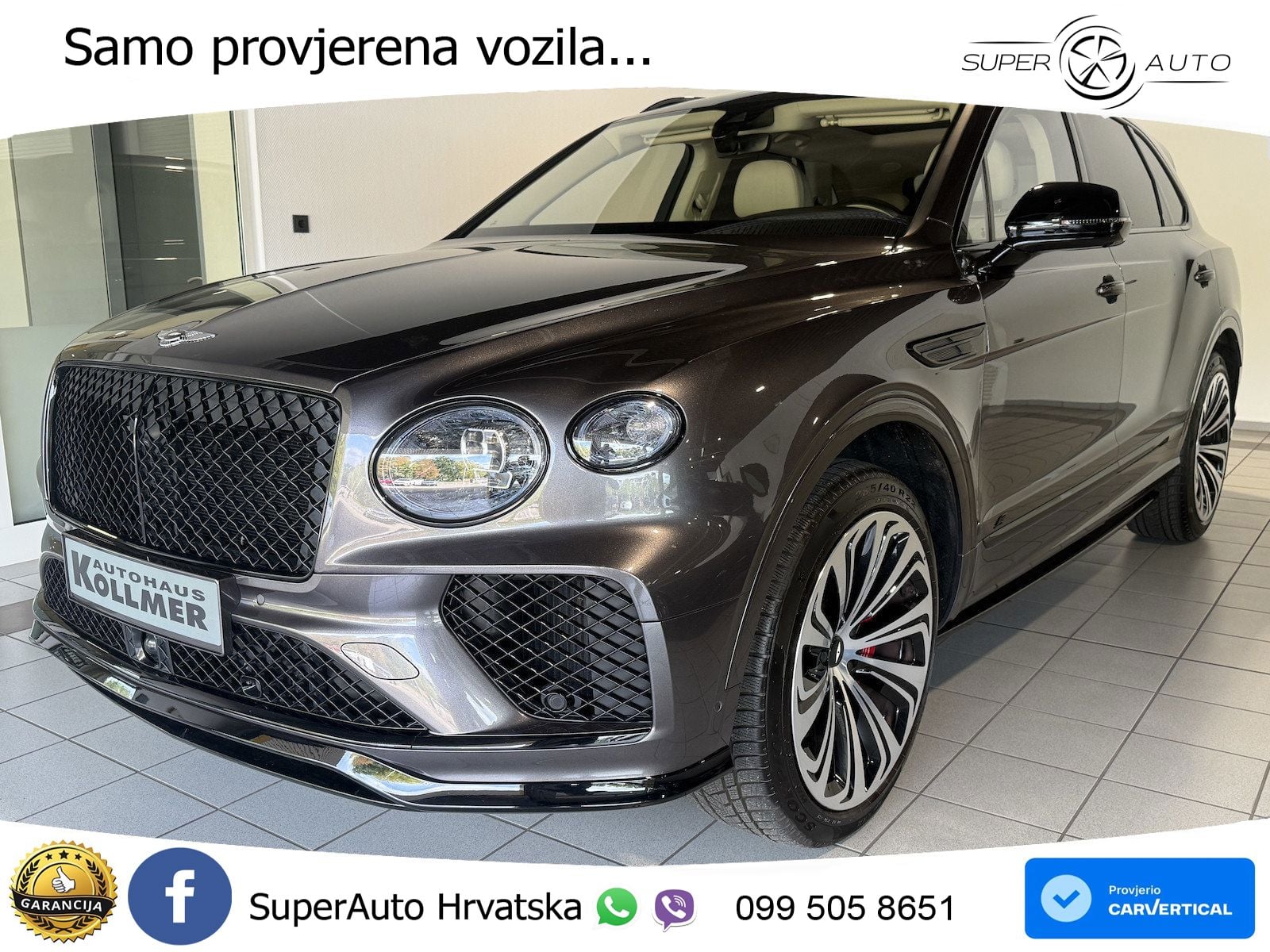 Bentley Bentayga 4.0 V8 (550 KS) AWD Automatic LED+GR SJED+ACC