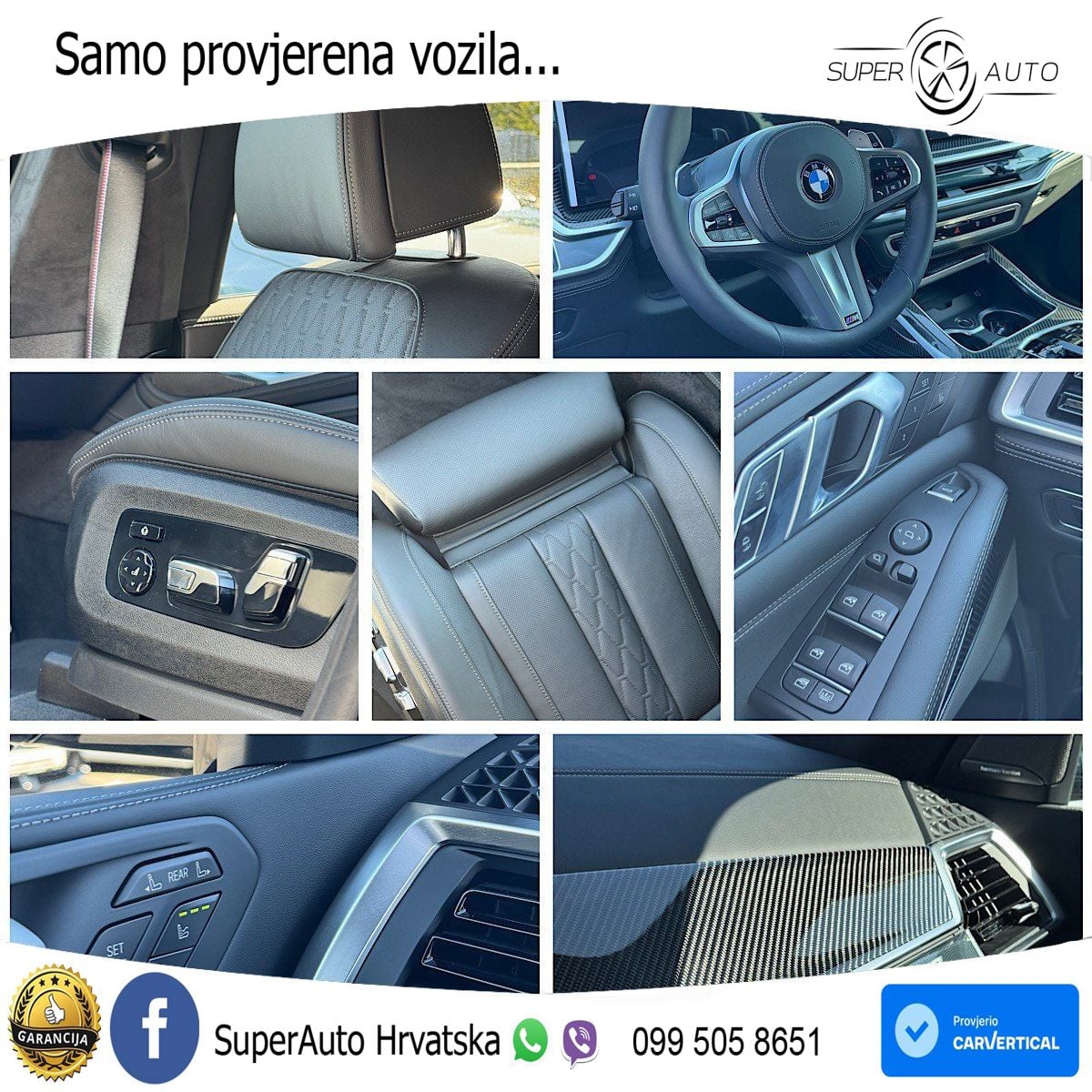 BMW X7 40d (352 KS) xDrive Steptronic M Sport ZRAČNI+ACC+GR SJED+KAM+PANO