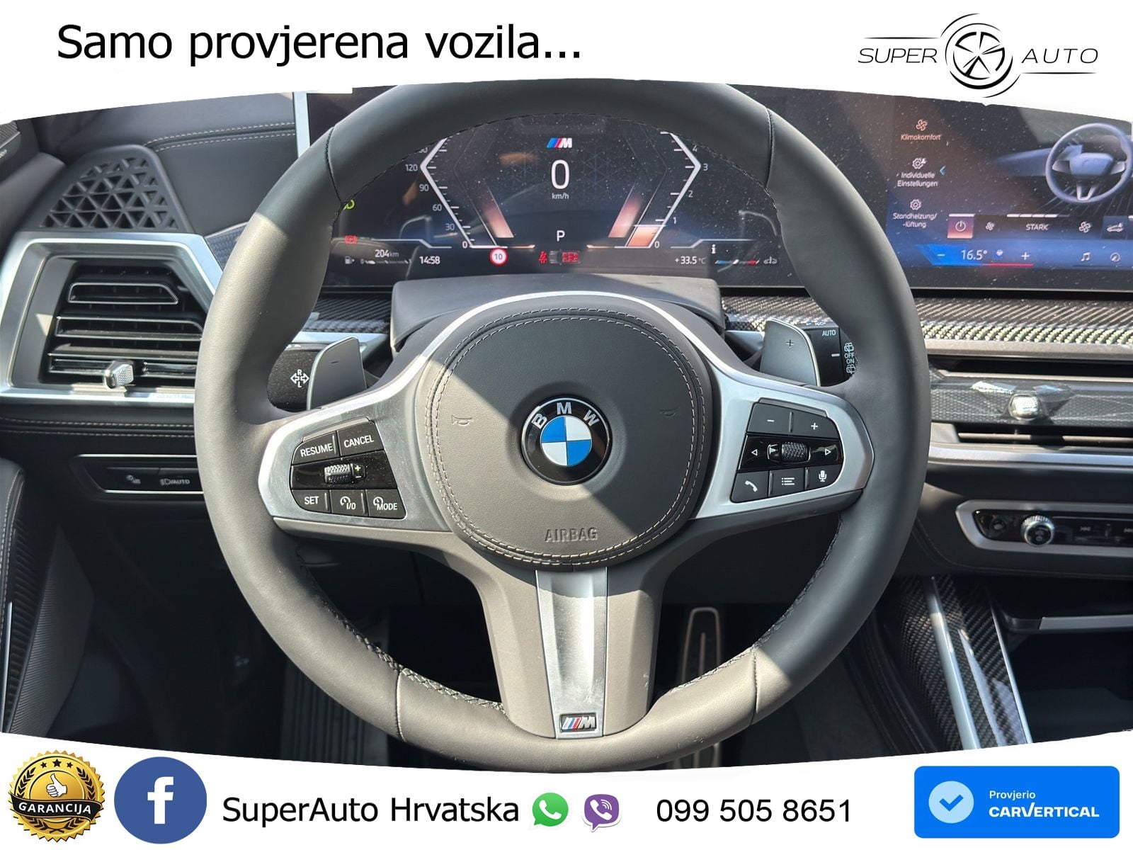 BMW X7 40d (352 KS) xDrive Steptronic M Sport ZRAČNI+ACC+GR SJED+KAM+PANO