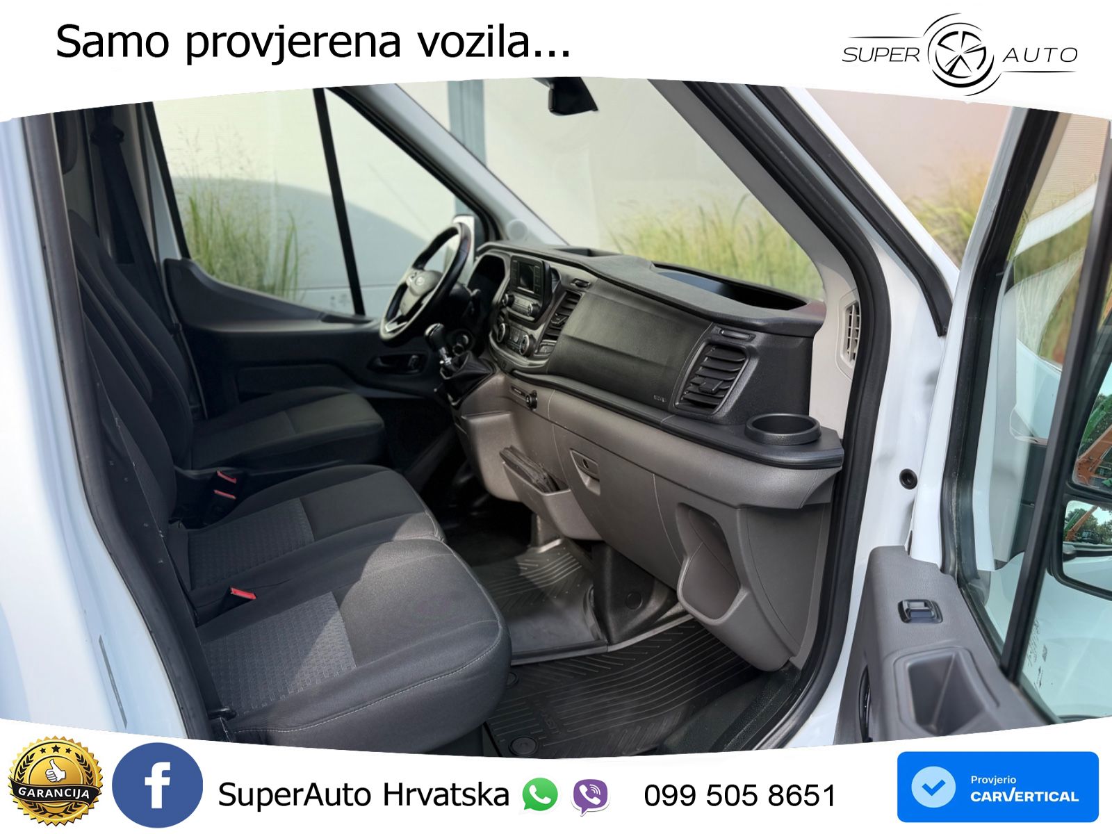 Ford Transit Kasten 350 L4 MIXTO 6 Sitze + Ladefläche 170 KS