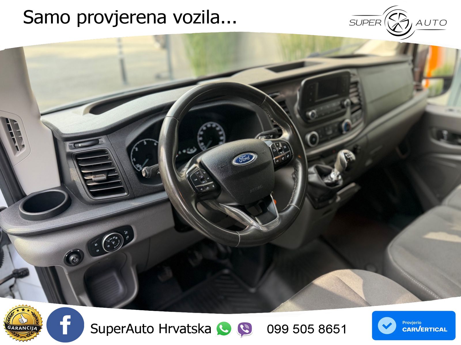 Ford Transit Kasten 350 L4 MIXTO 6 Sitze + Ladefläche 170 KS