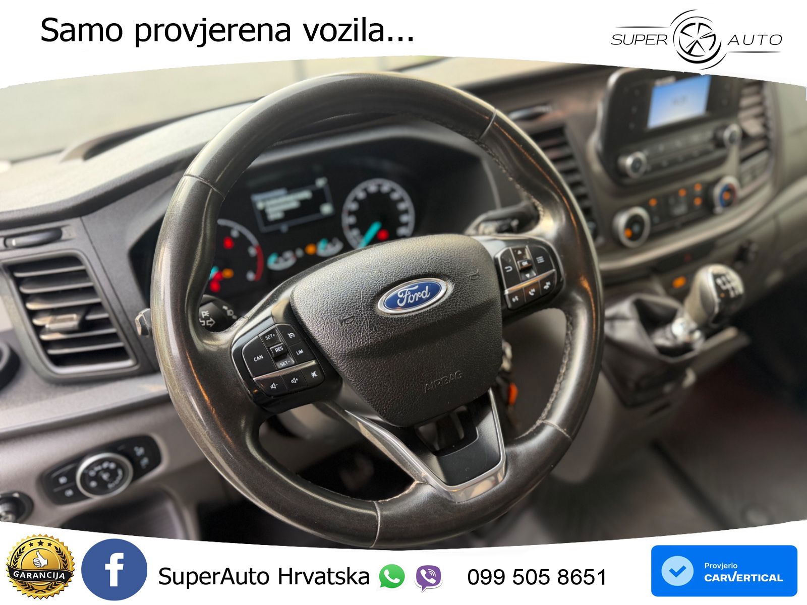 Ford Transit Kasten 350 L4 MIXTO 6 Sitze + Ladefläche 170 KS