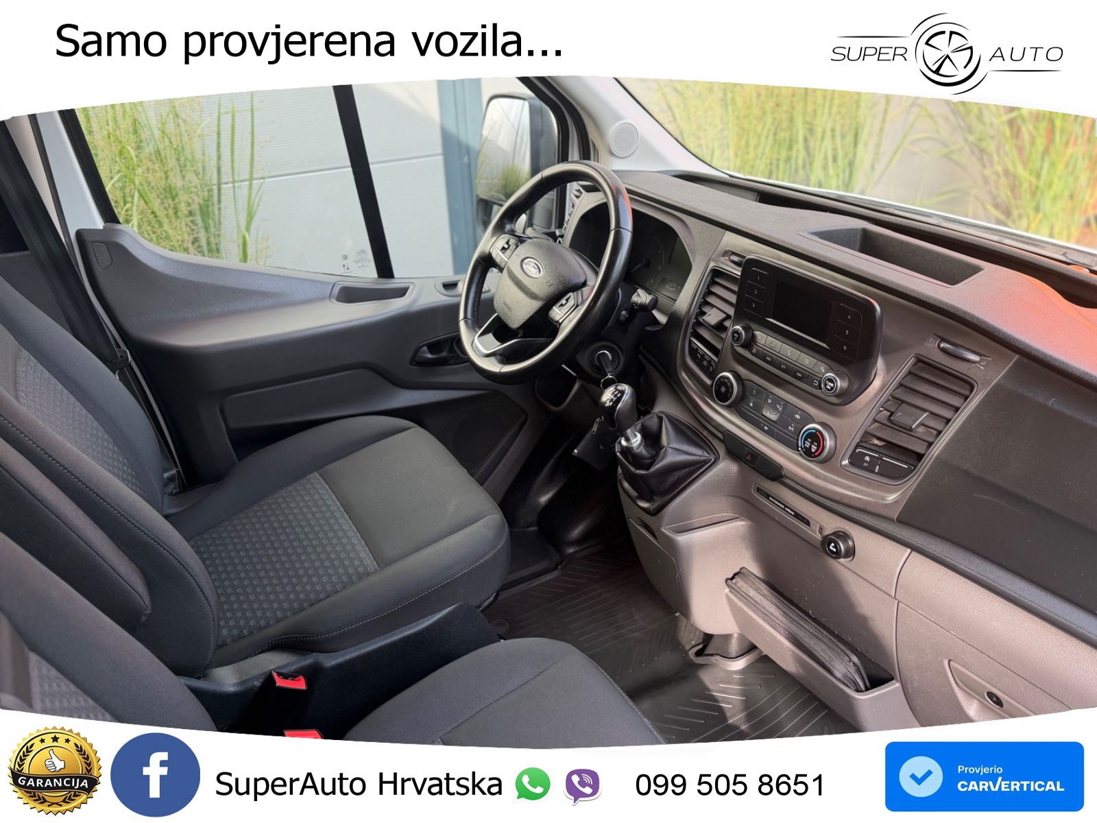 Ford Transit Kasten 350 L4 MIXTO 6 Sitze + Ladefläche 170 KS