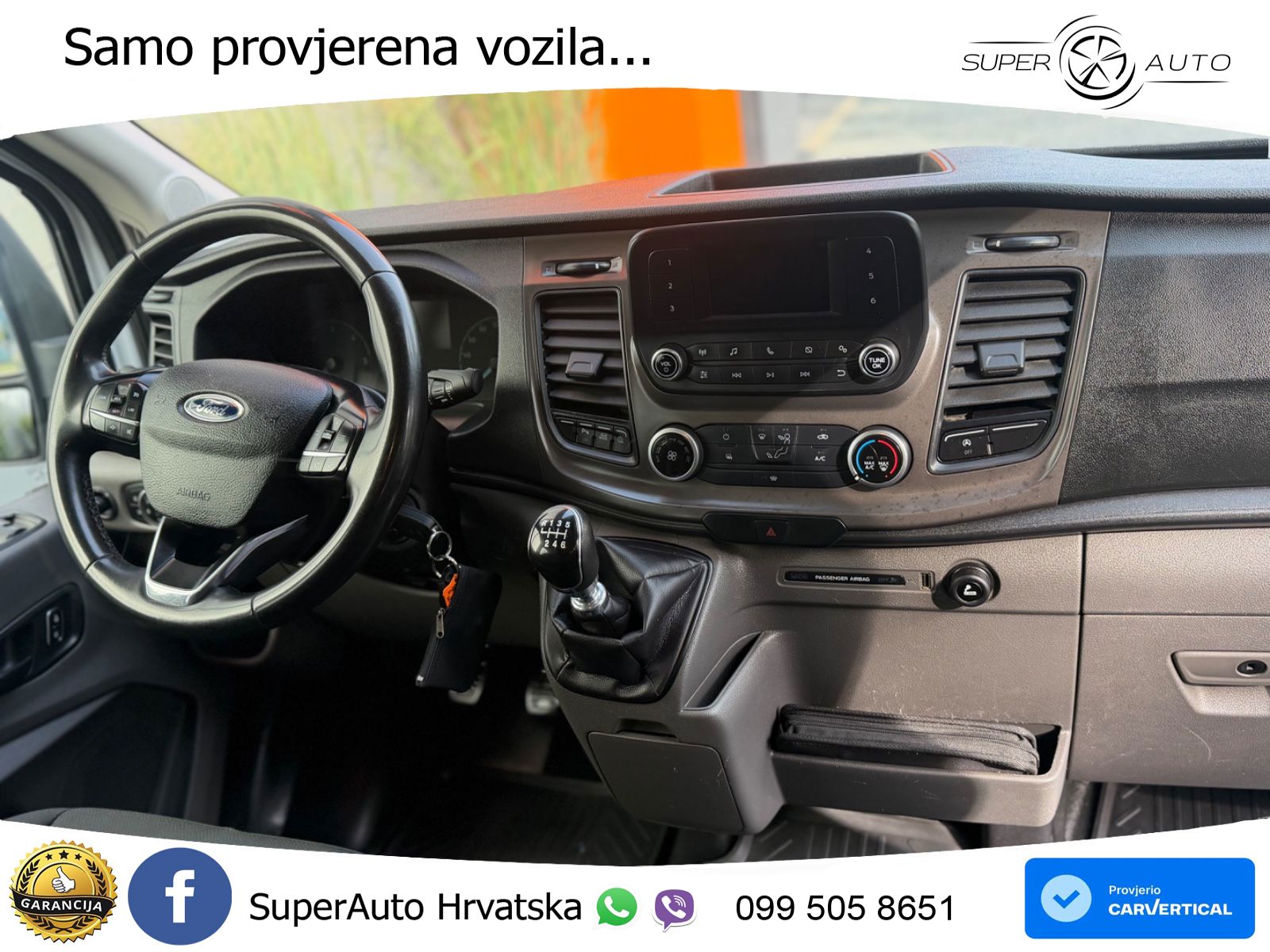 Ford Transit Kasten 350 L4 MIXTO 6 Sitze + Ladefläche 170 KS