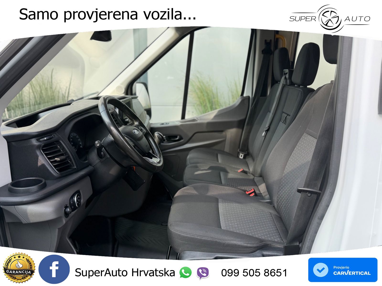 Ford Transit Kasten 350 L4 MIXTO 6 Sitze + Ladefläche 170 KS