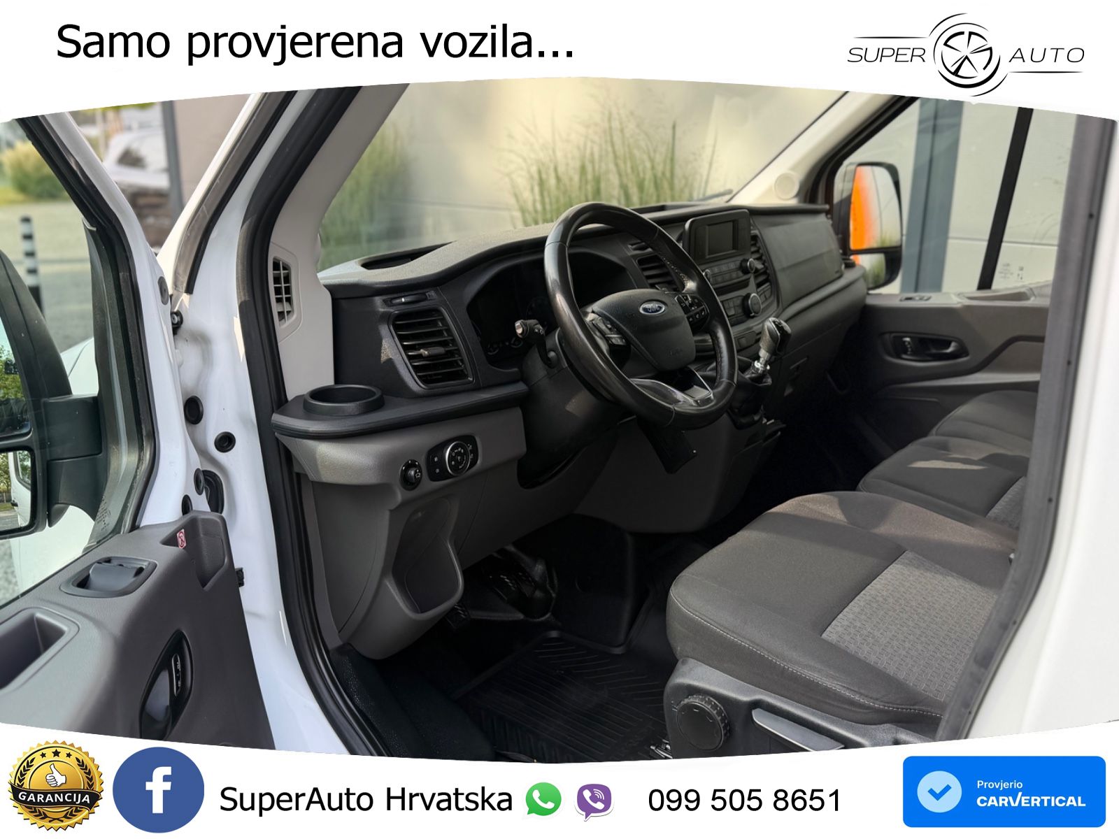 Ford Transit Kasten 350 L4 MIXTO 6 Sitze + Ladefläche 170 KS