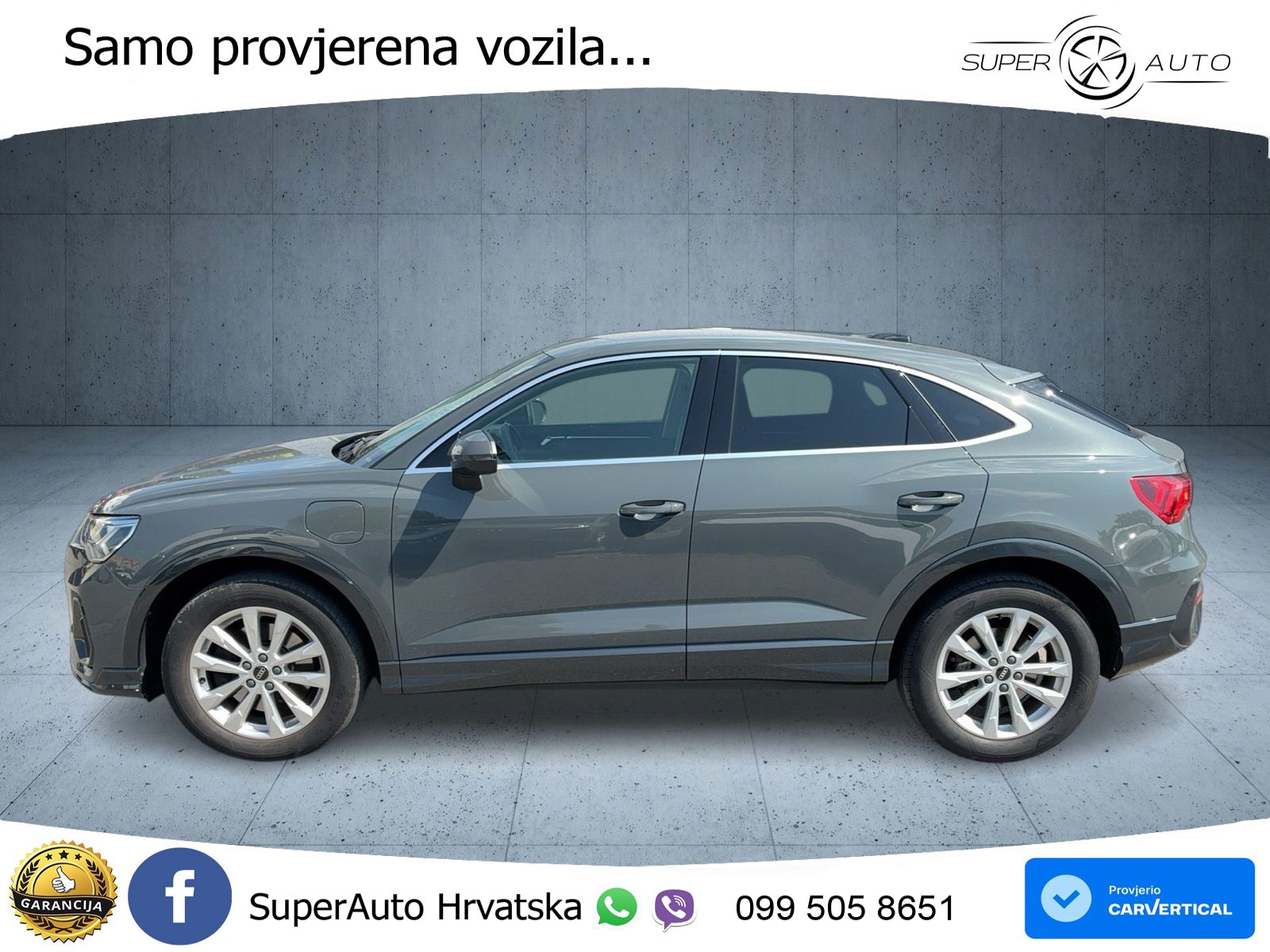 Audi Q3 Sportback 45 TFSIe (245 KS) S tronic LED+GR SJED+ACC