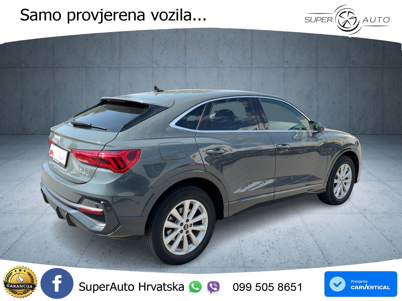 Audi Q3 Sportback 45 TFSIe (245 KS) S tronic LED+GR SJED+ACC