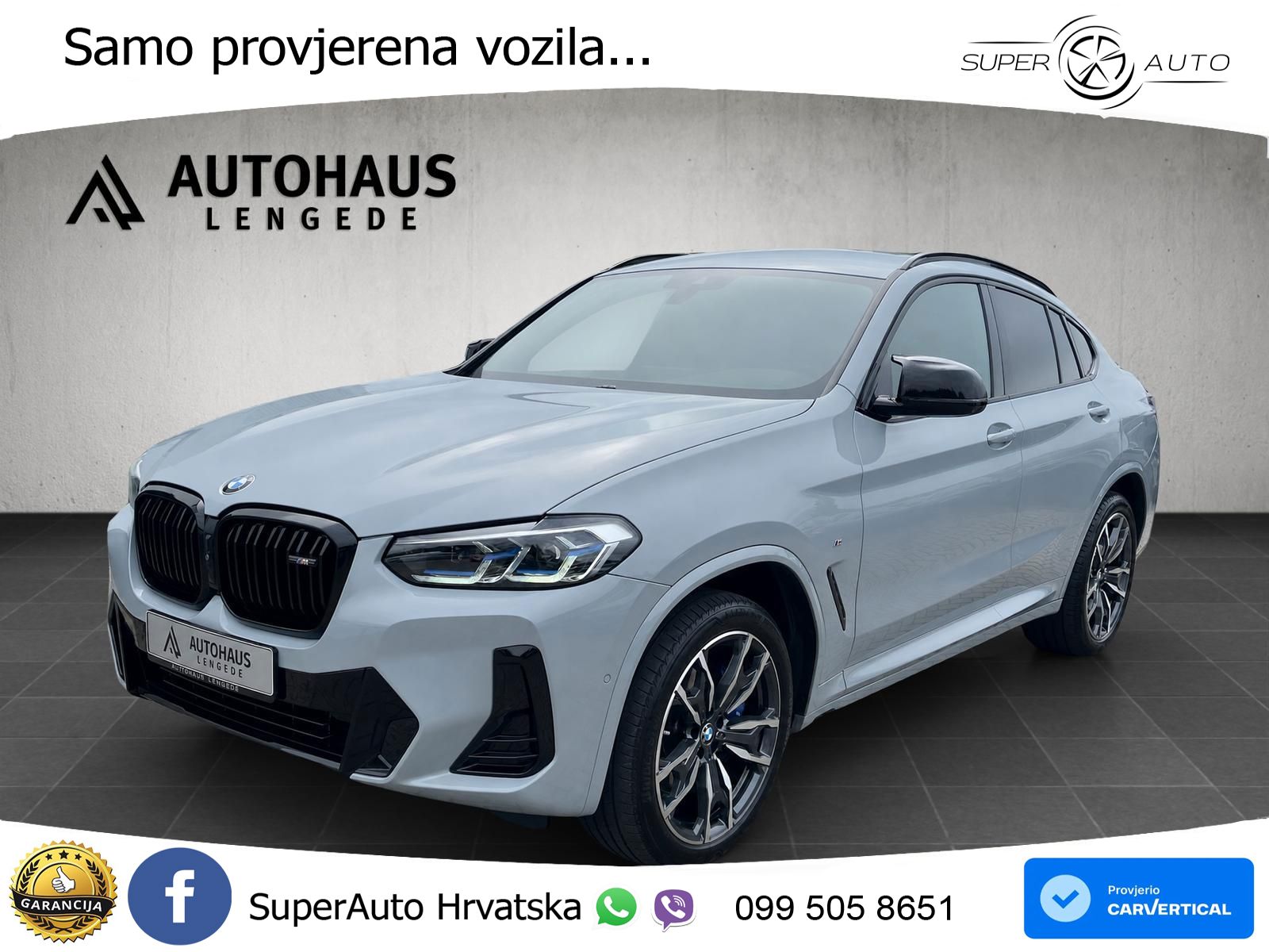 BMW X4 M40d (340 KS) xDrive Steptronic