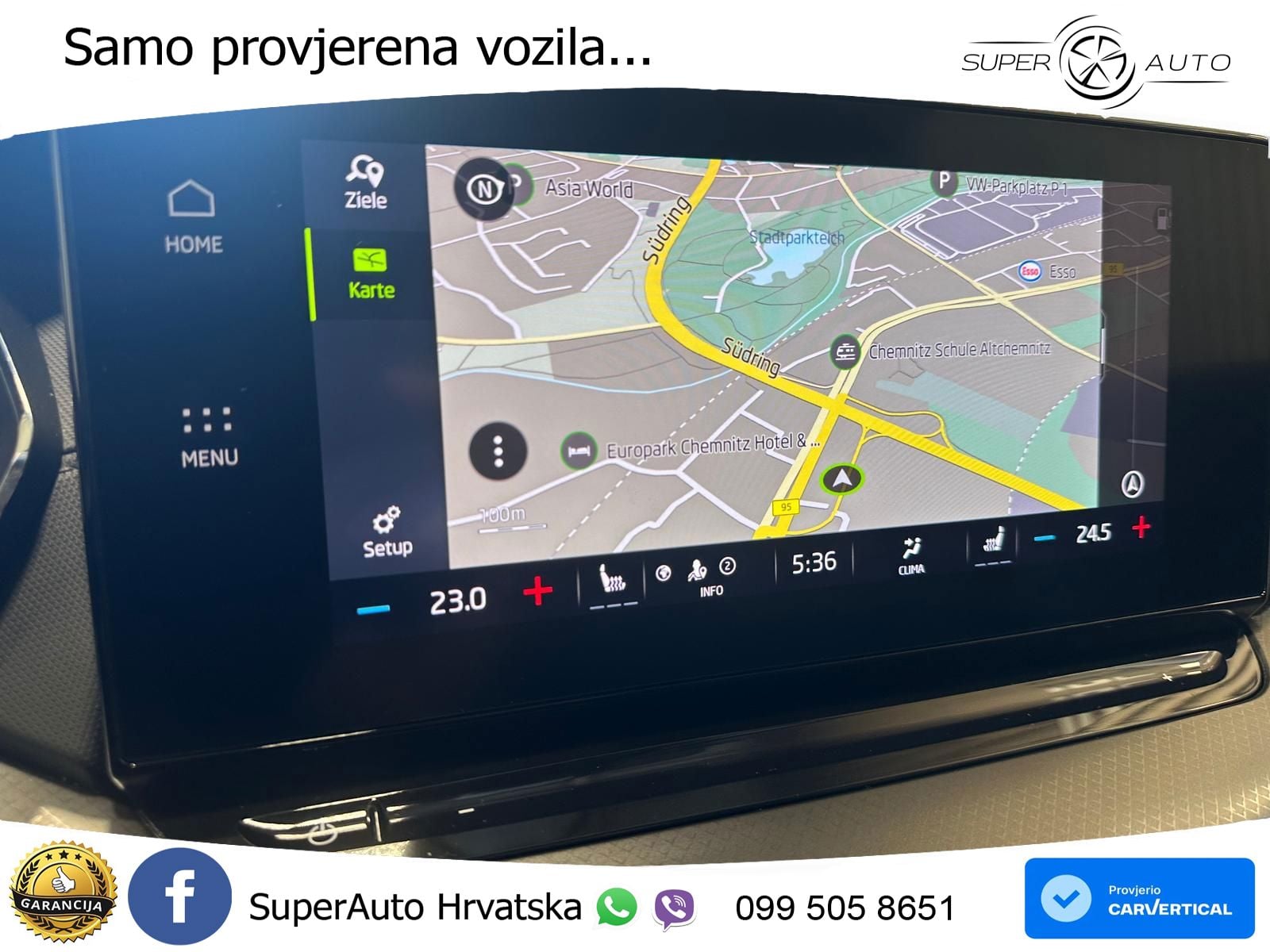 Škoda Octavia Combi 1.5 TSI EVO e-TEC (150 KS) DSG LED+GR SJED+ACC