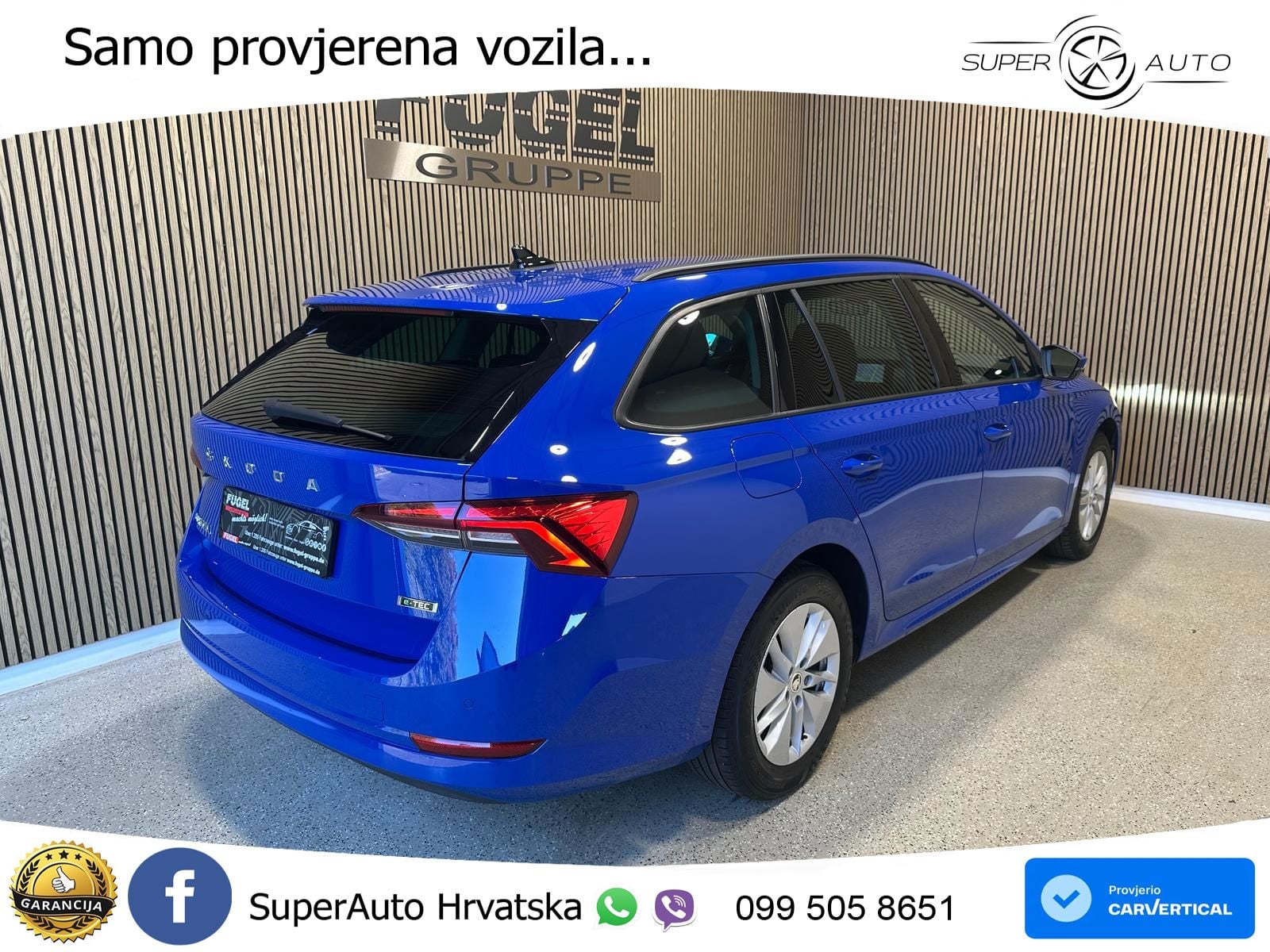 Škoda Octavia Combi 1.5 TSI EVO e-TEC (150 KS) DSG LED+GR SJED+ACC