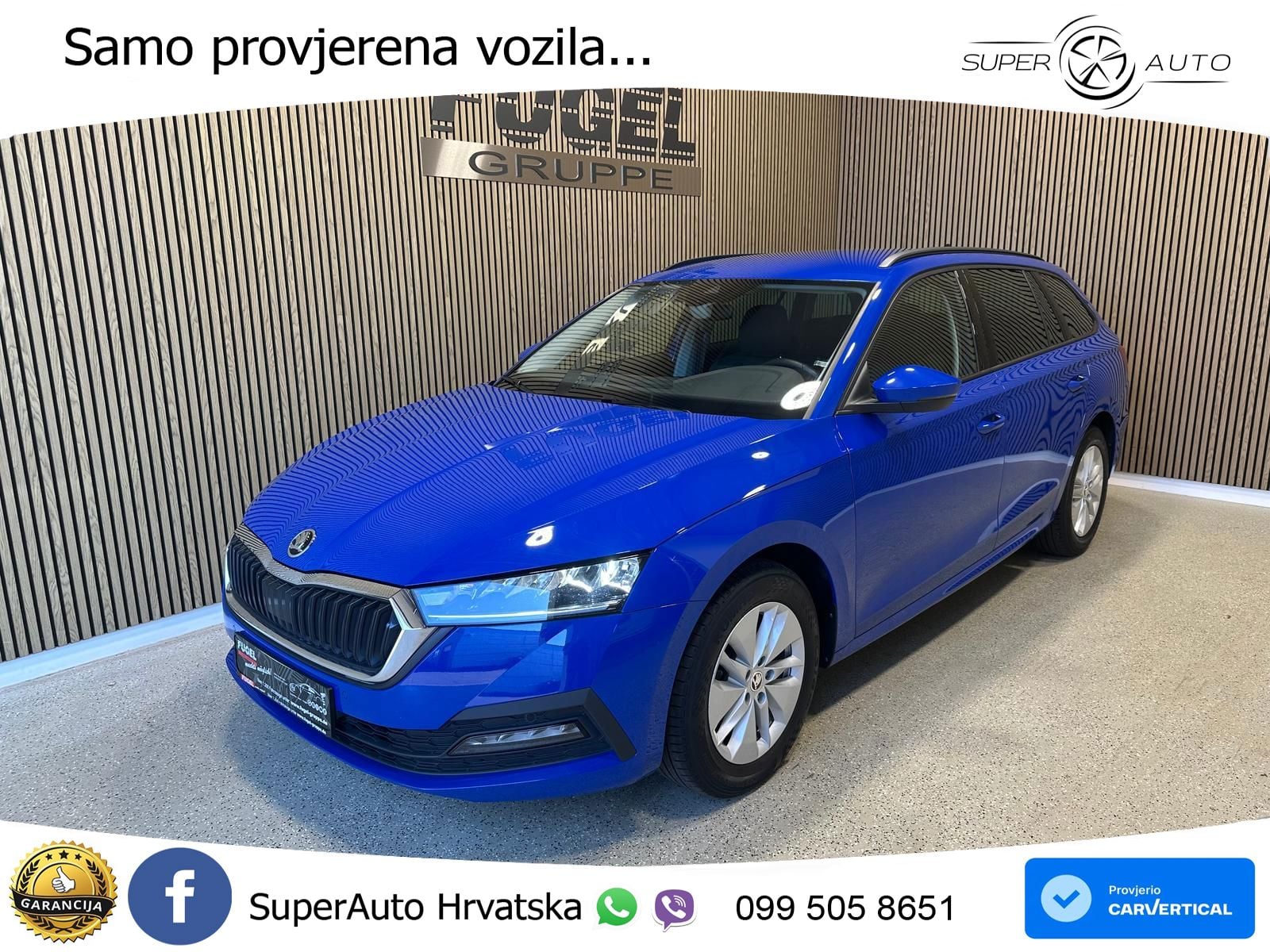 Škoda Octavia Combi 1.5 TSI EVO e-TEC (150 KS) DSG LED+GR SJED+ACC
